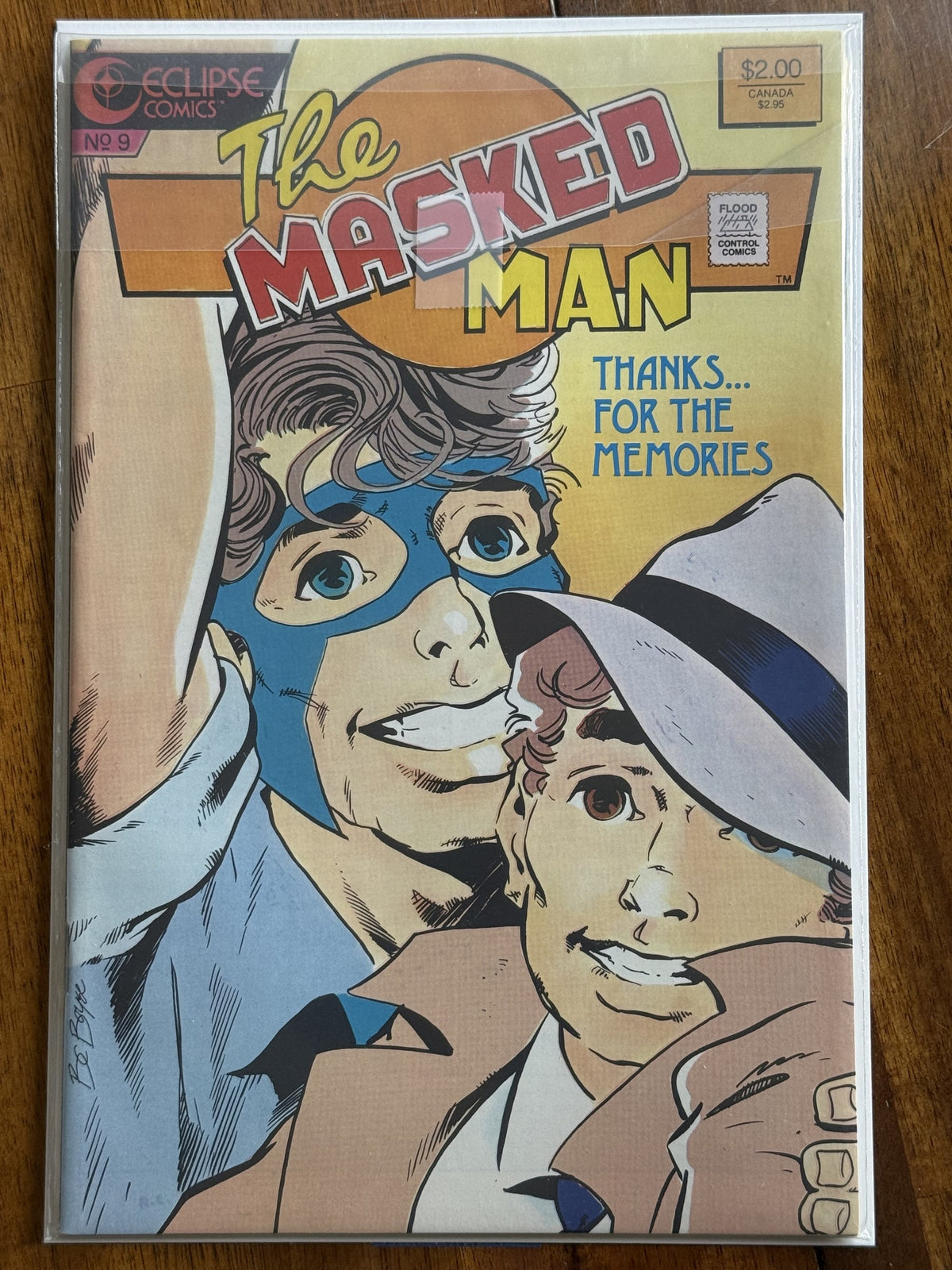Masked Man #1-12 – Eclipse (1984) Full Series Set