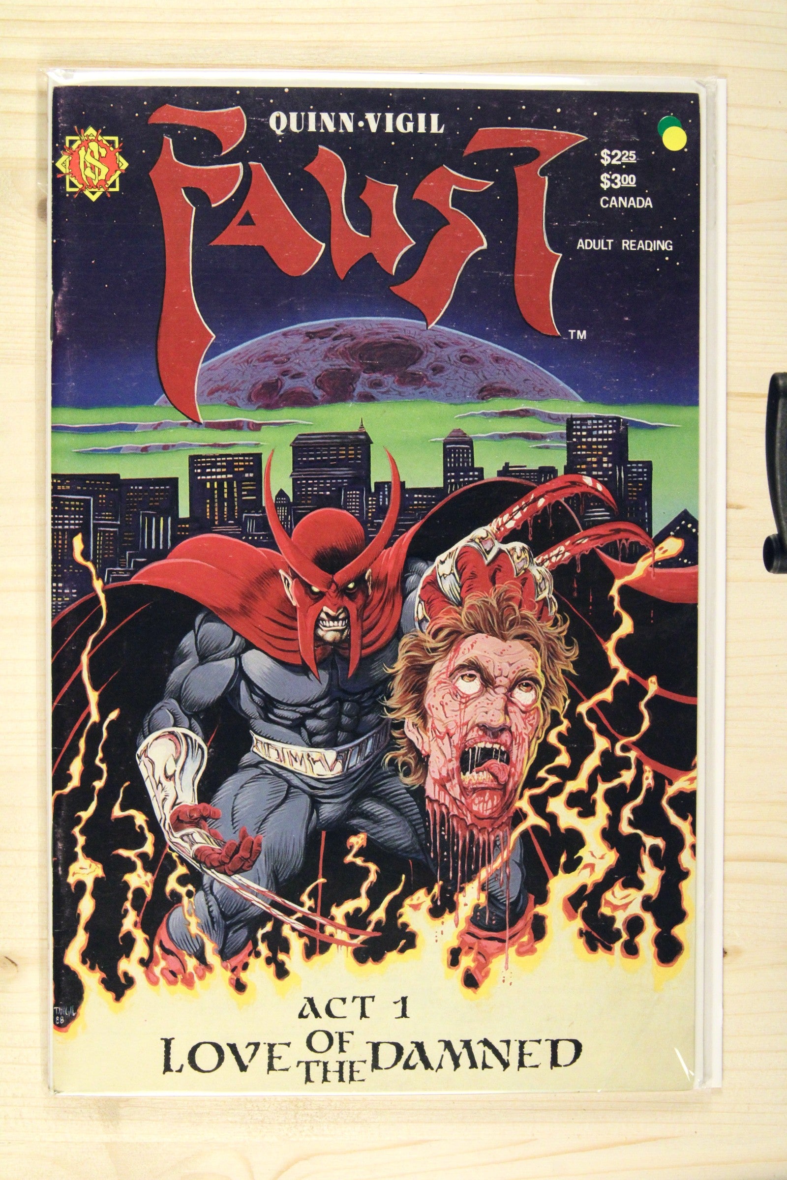 Faust: Love of the Damned #1 – Northstar (1989) 8.5 VF+