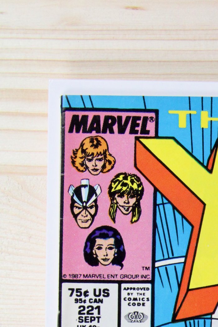 The Uncanny X-Men #221 – Marvel (1987) 9.2 NM- Chris Claremont story | Marc Silvestri art