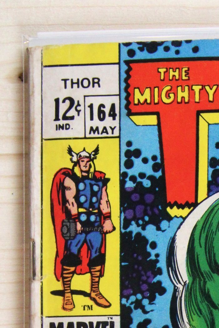 Thor #164 – Marvel (1969) 4.0 VG Jack Kirby art | Stan Lee story