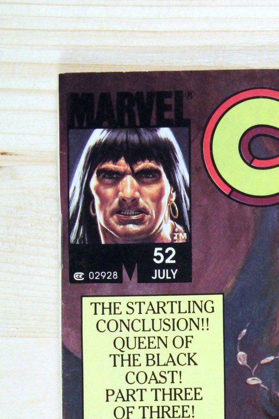 Conan Saga #52 – Marvel (1991) 9.0 VF/NM Newsstand Edition