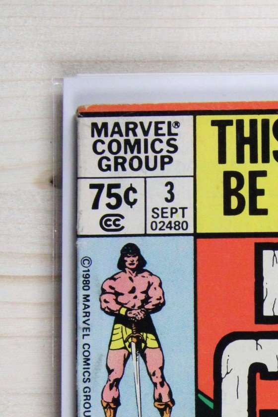 King Conan #3 – Marvel (1980) 6.0 FN Newsstand Edition