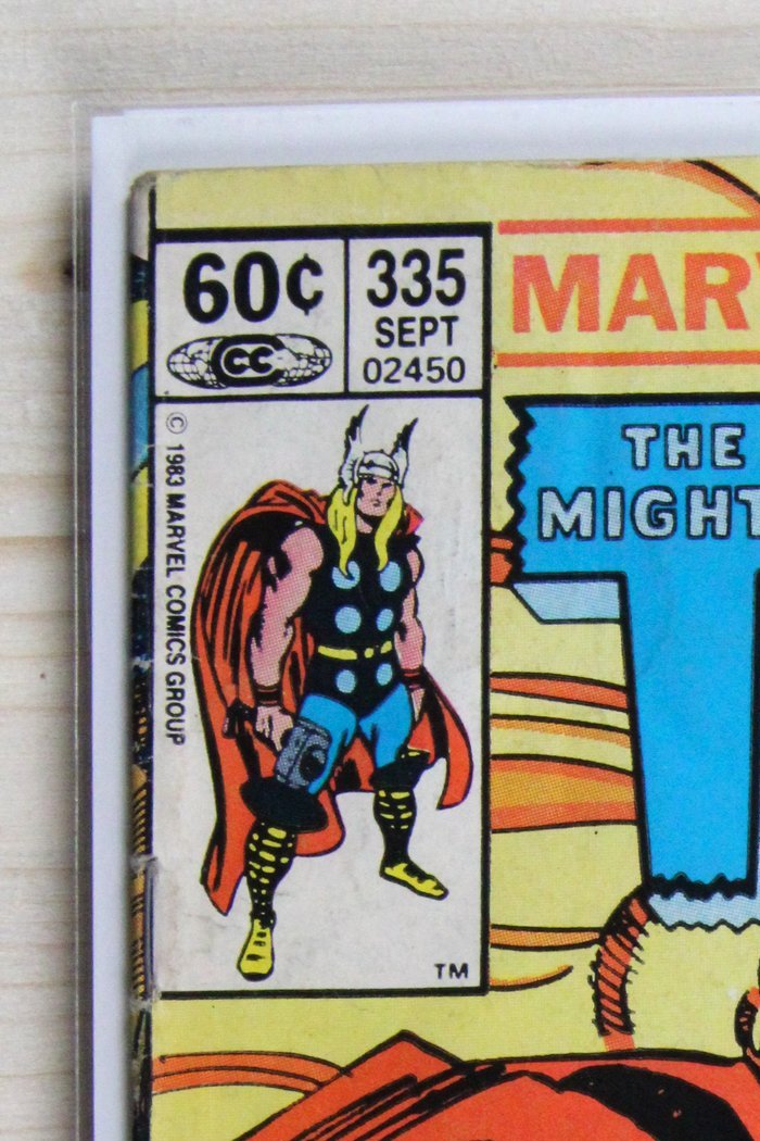 Thor #335 – Marvel (1983) 6.0 FN Newsstand