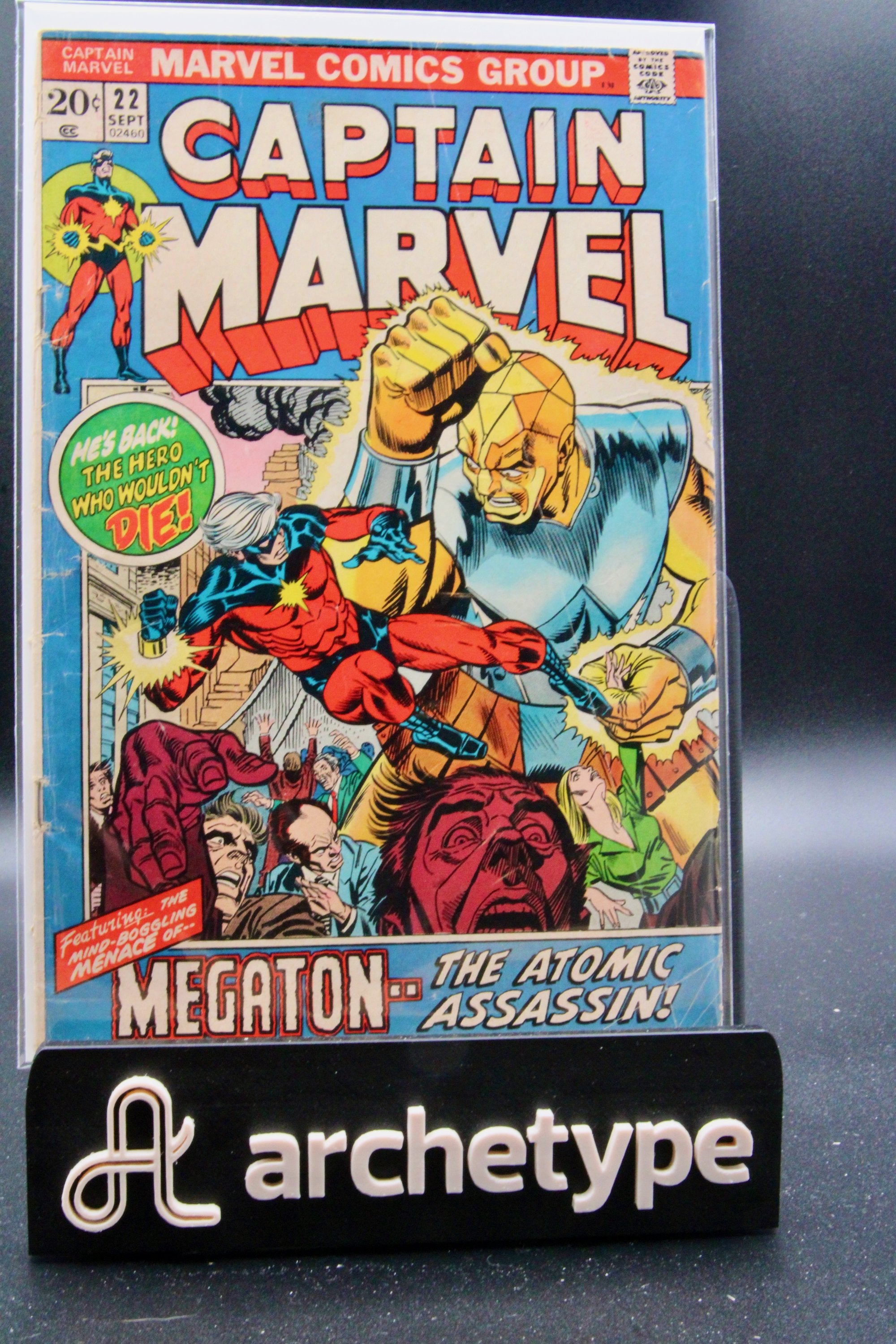 Captain Marvel #22 – Marvel (1972) 4.5