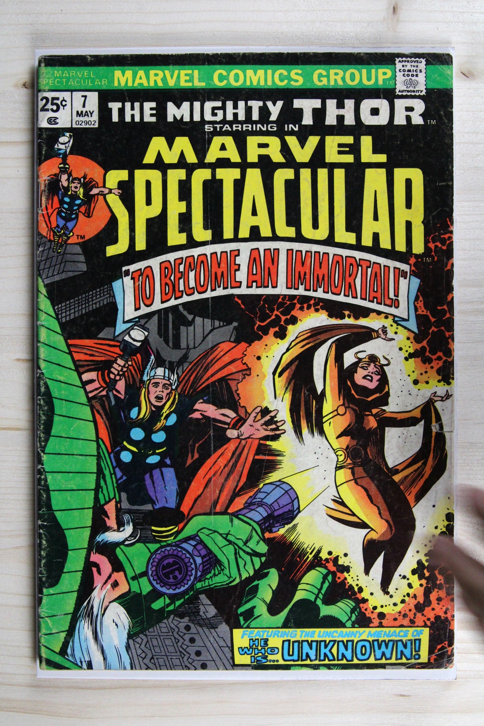 Marvel Spectacular #7 – Marvel (1974) 5.5 FN- Jack Kirby art | Stan Lee story