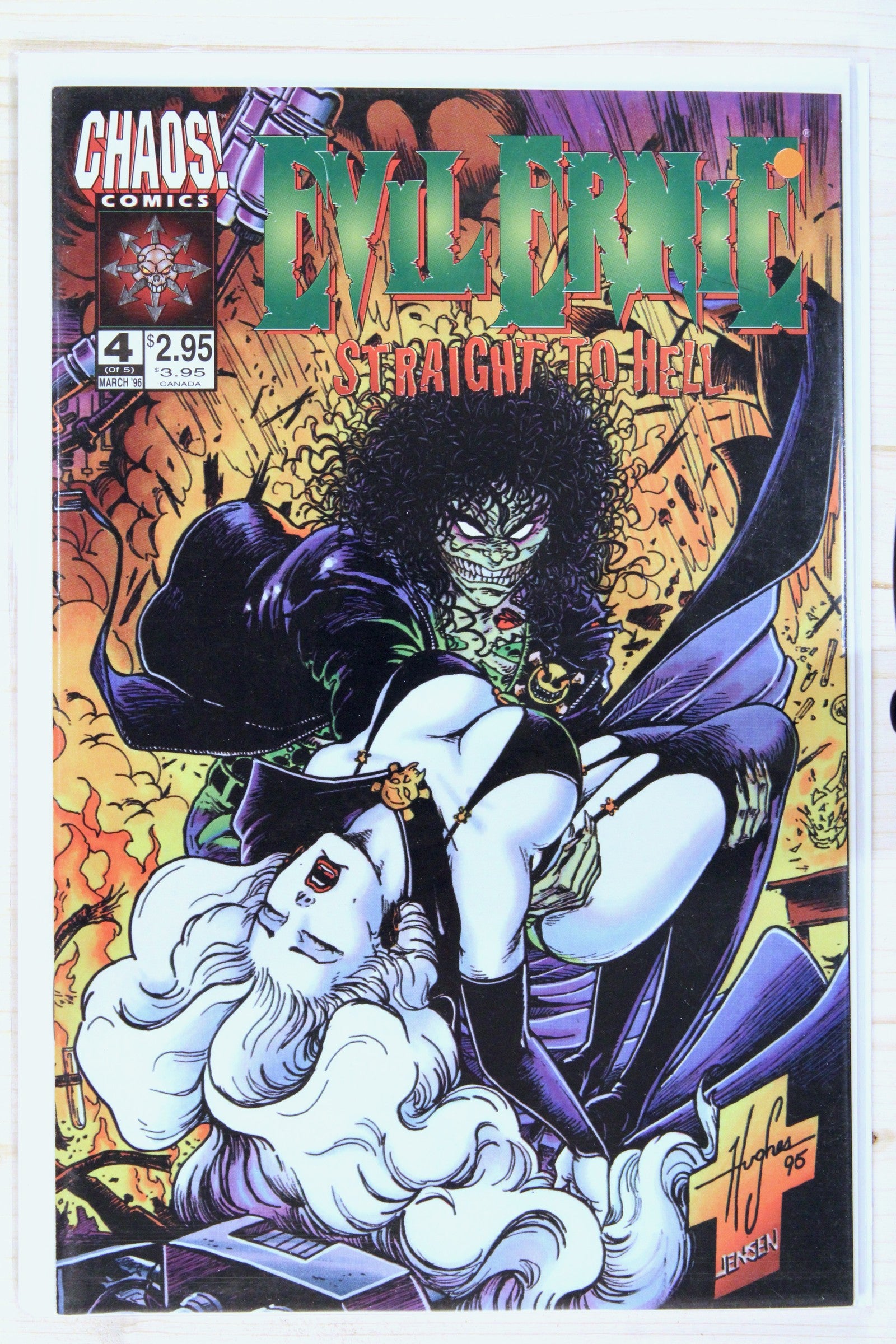 Evil Ernie: Straight to Hell #4 – Chaos! (1996) 9.4 NM