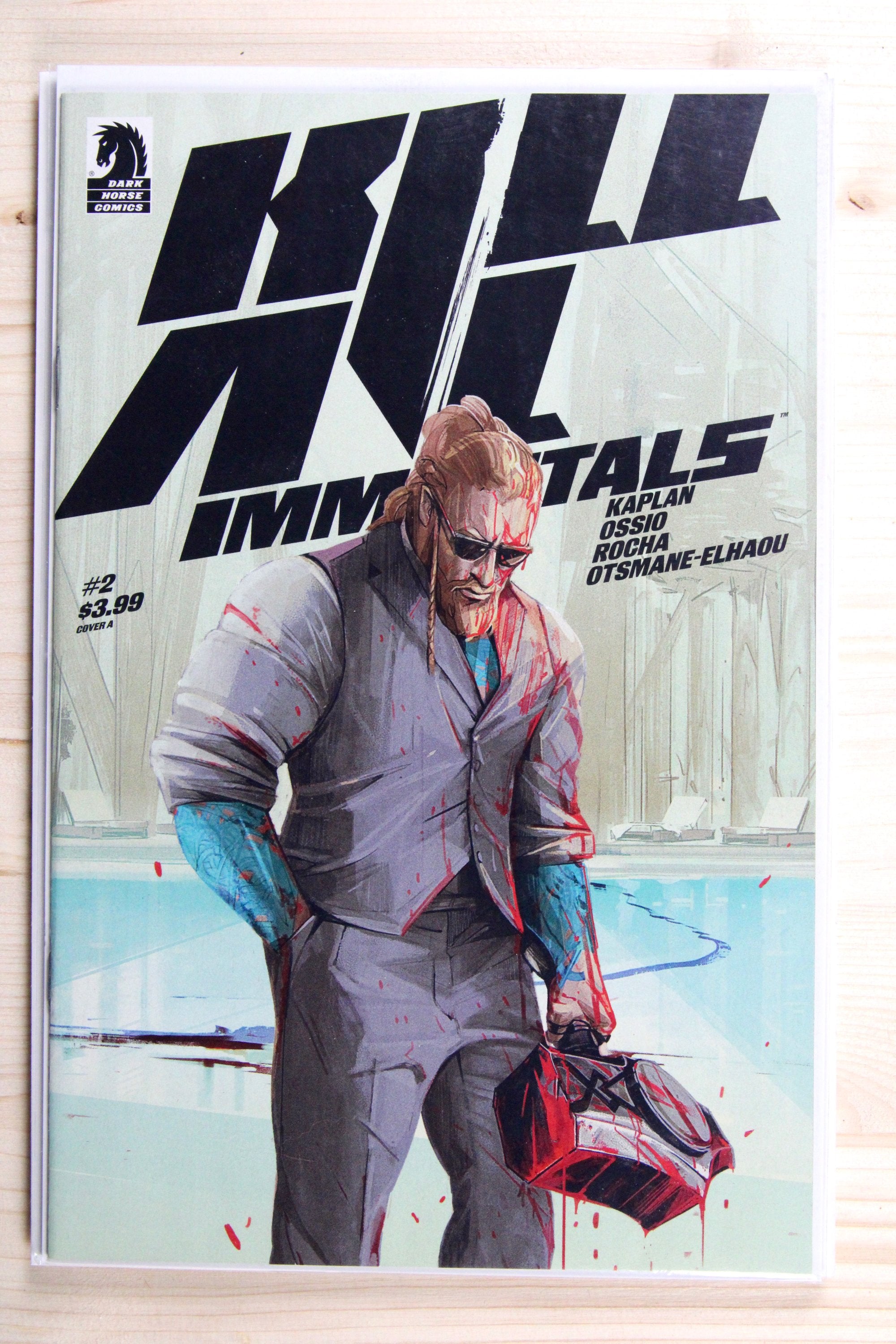 Kill All Immortals #2 – Dark Horse (2024) 9.6 NM+ Ed Brubaker story | Cover A