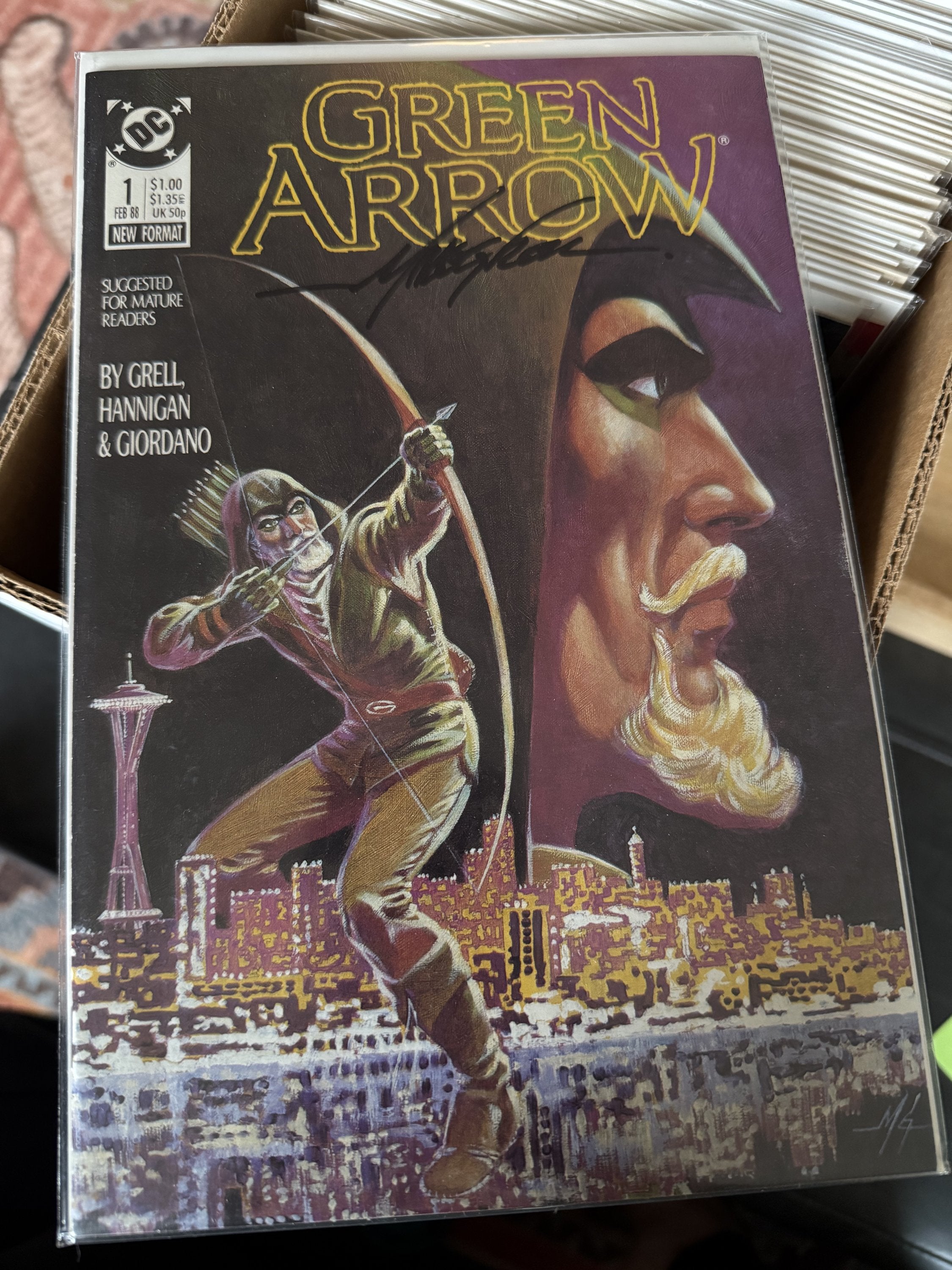 Green Arrow #1-80 – DC (1988) #1 Signed Mike Grell Run Lot