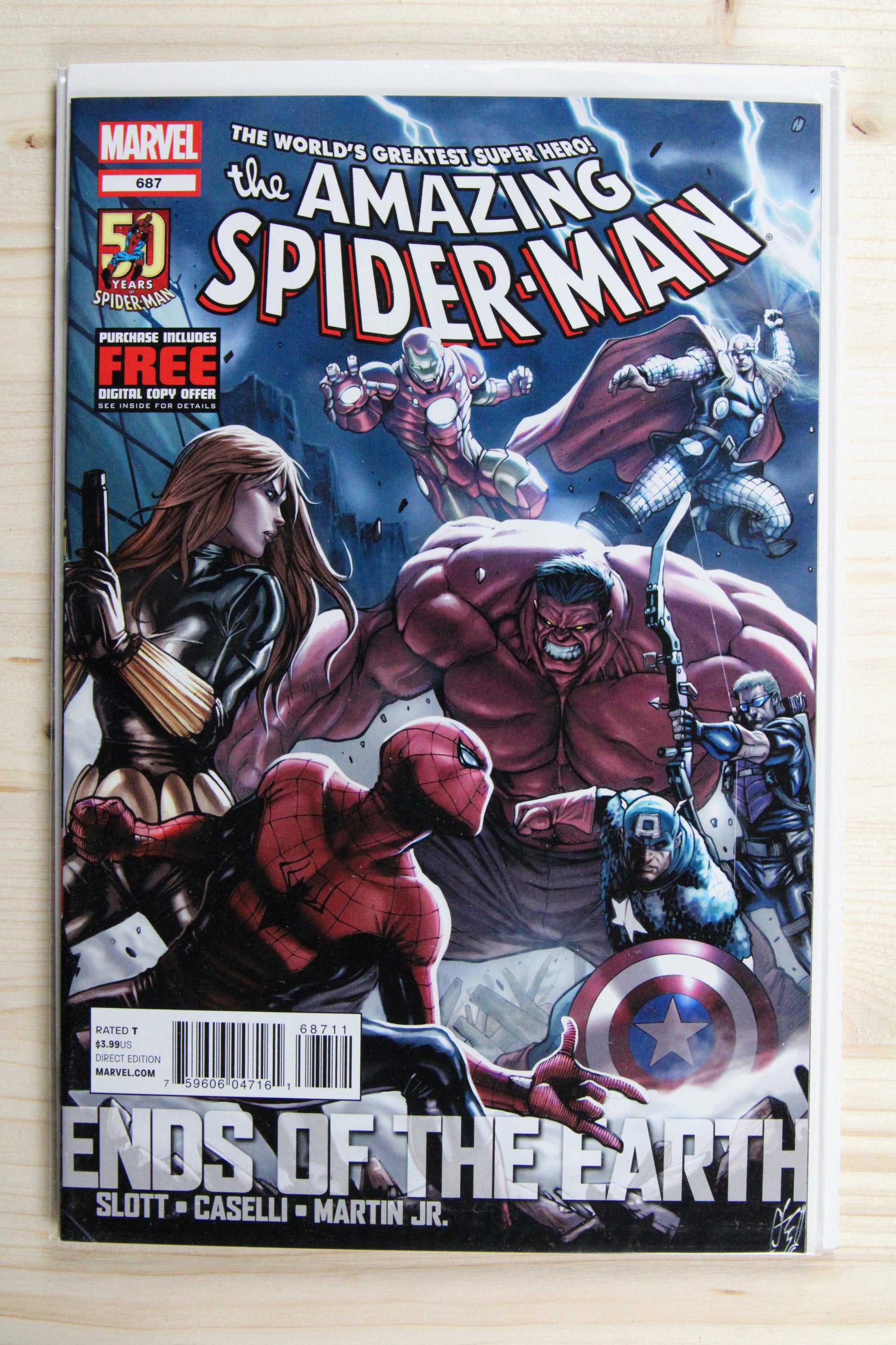 The Amazing Spider-Man #687 – Marvel (2012) 9.4 NM Ends of the Earth