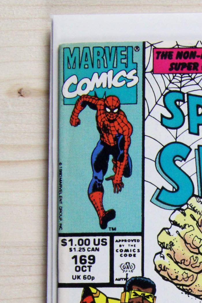 The Spectacular Spider-Man #169 – Marvel (1990) 9.0 VF/NM