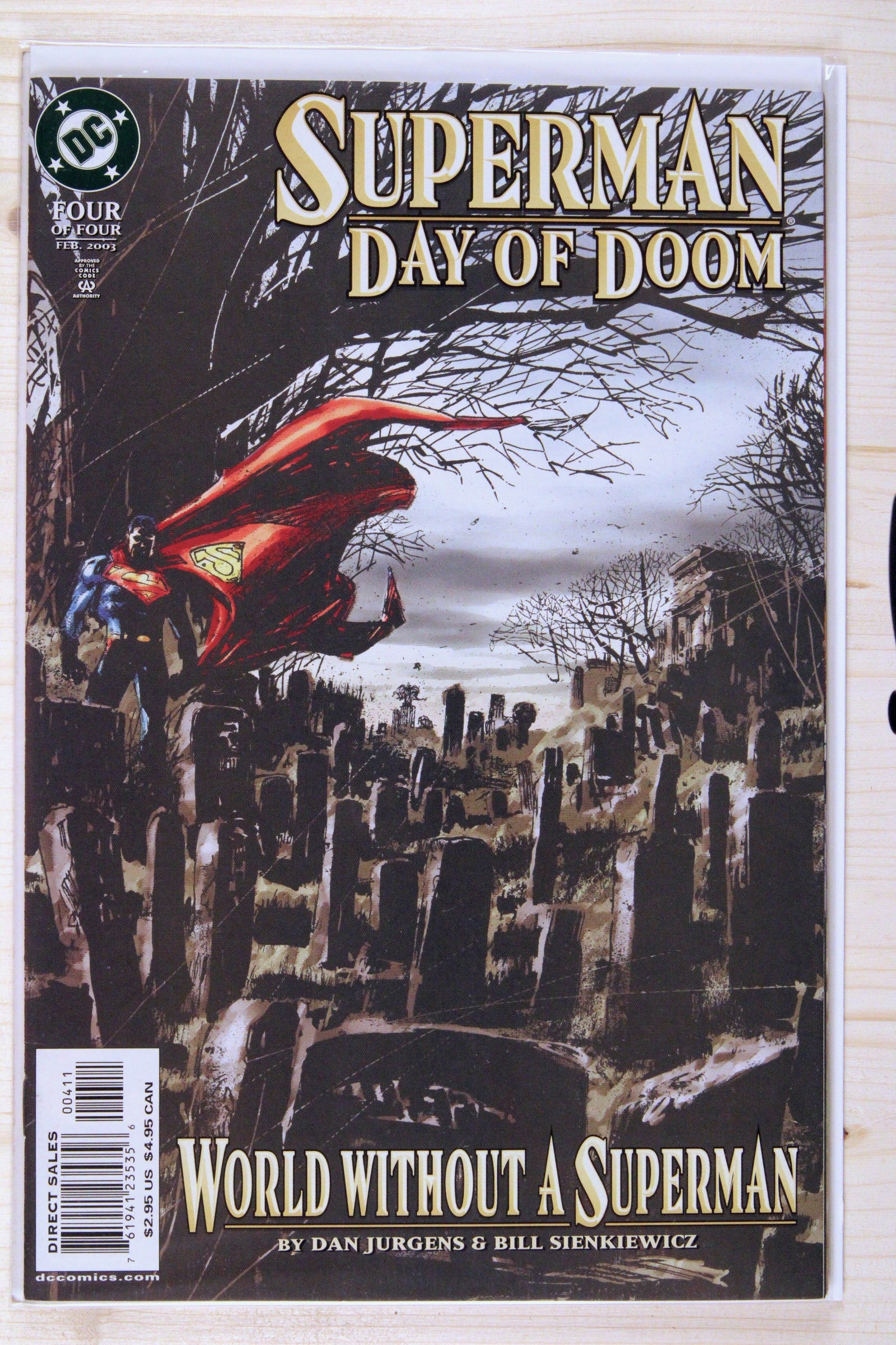 Superman: Day of Doom #1-4 – DC (2003) (Full Run) NM Average