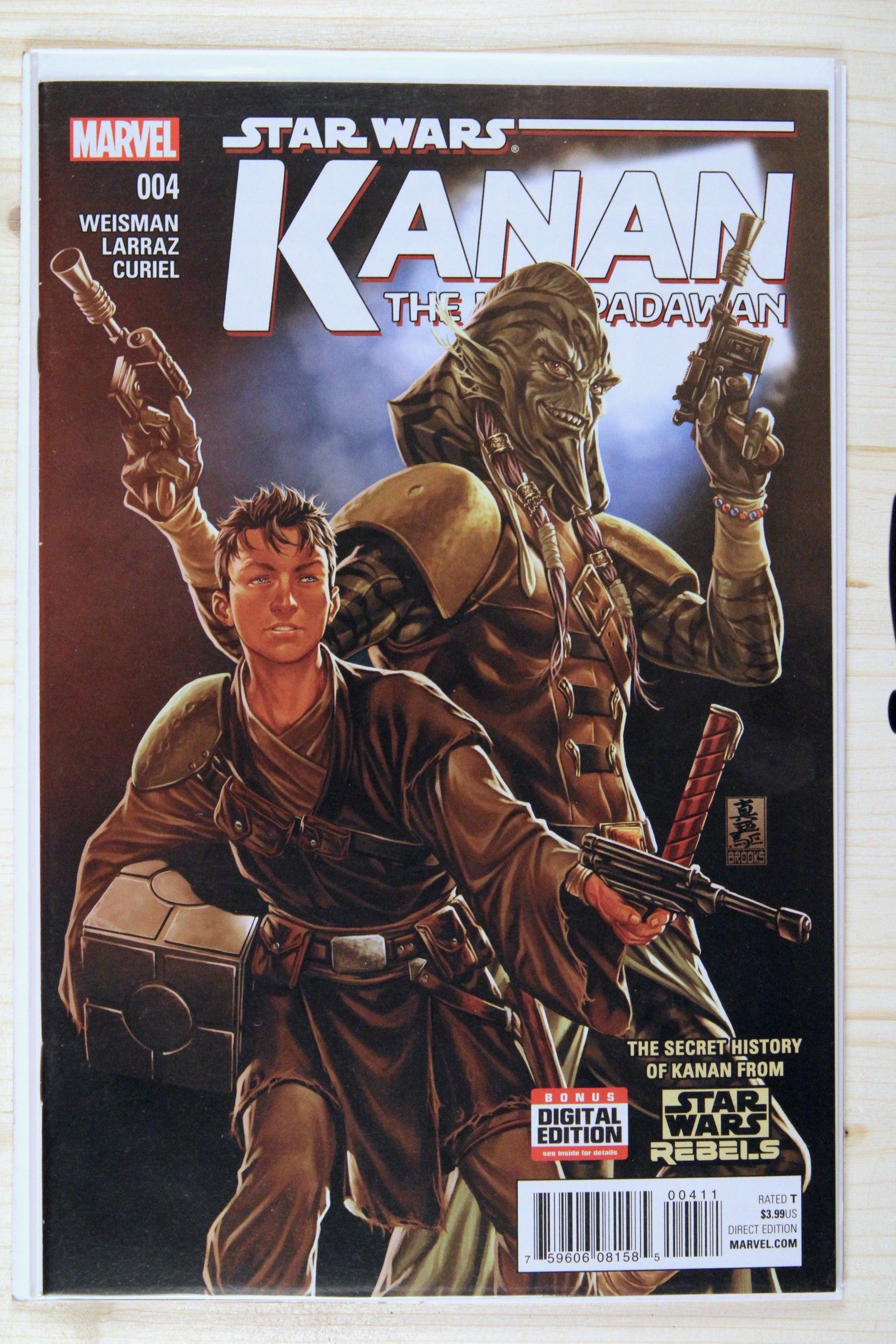 Star Wars: Kanan - The Last Padawan #4 – Marvel (2015) 9.6 NM+ Direct Edition with Bonus Digital Edition