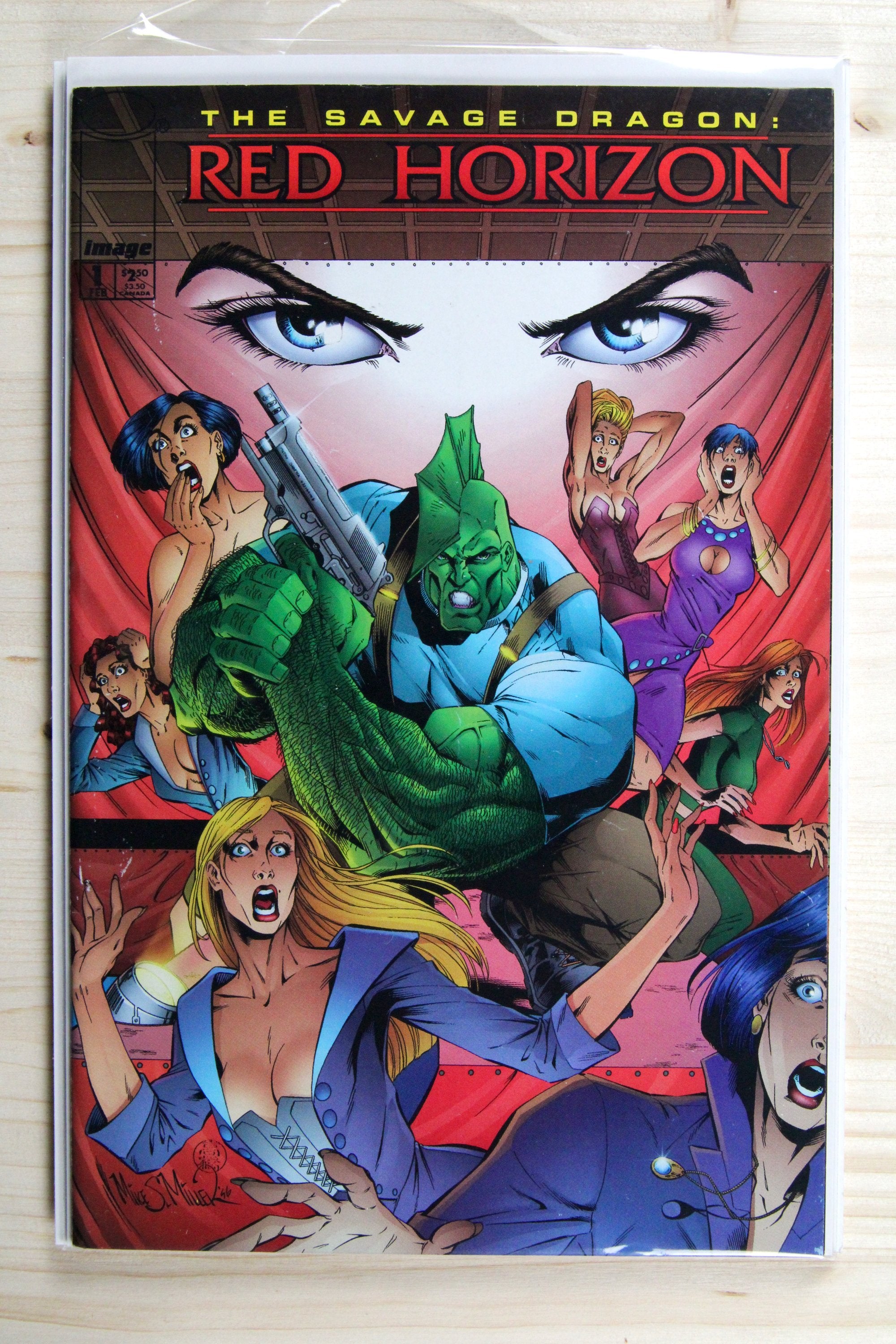 Savage Dragon: Red Horizon #1-3 – Image (1997) Full Series NM Average