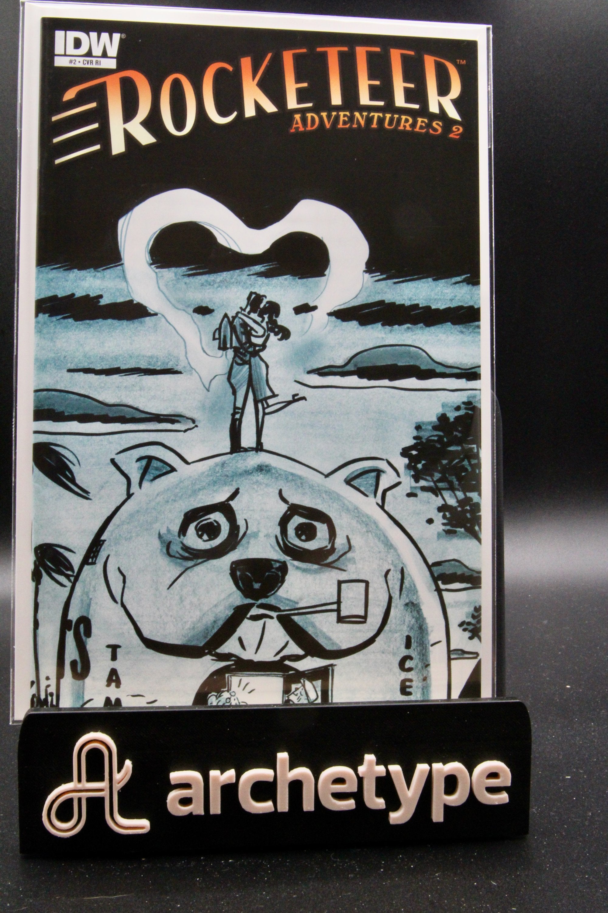 The Rocketeer Adventures Full Series Incentive Variants Cooke HTF #1-4 – IDW Publishing (2012) NM+ Average