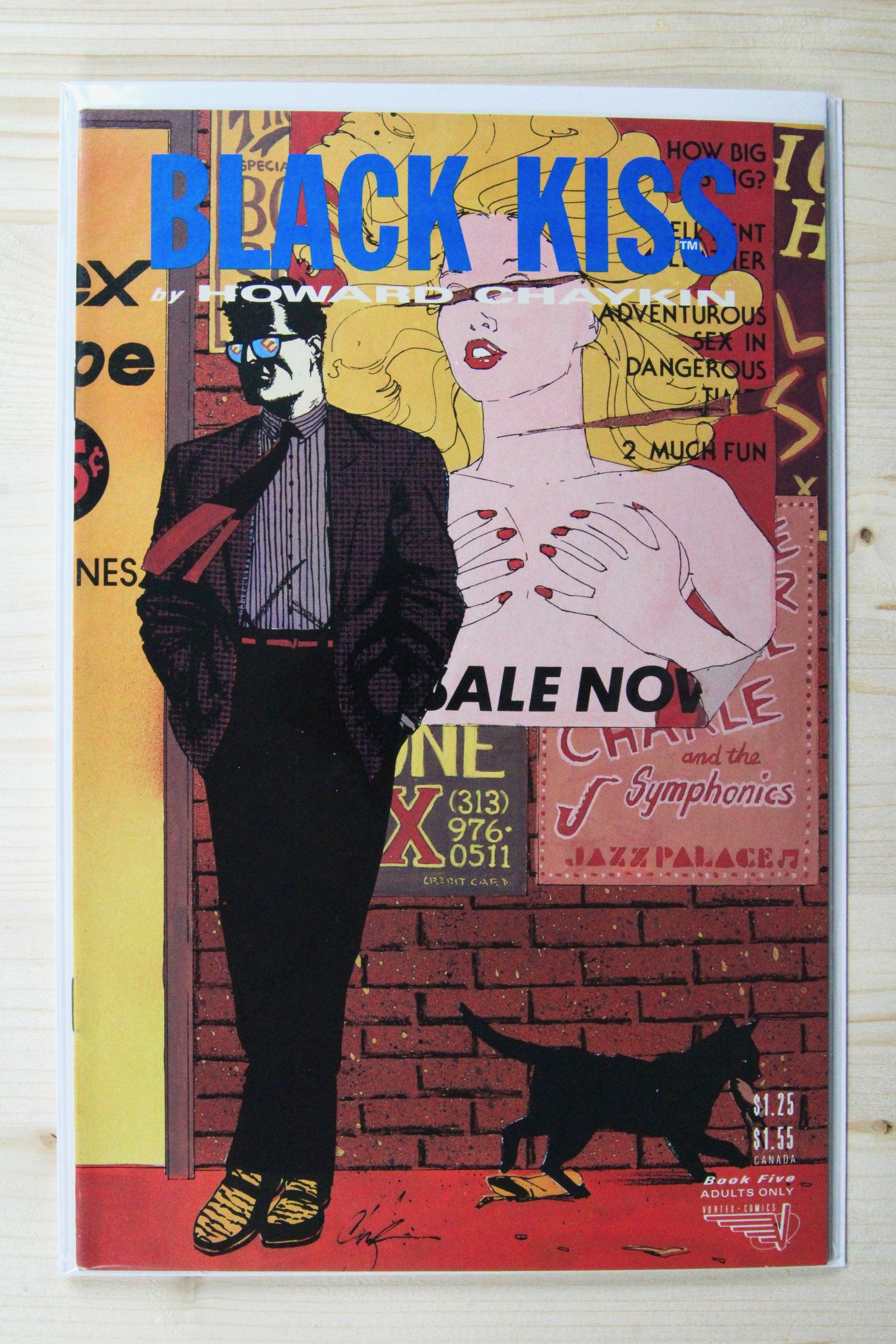Black Kiss #1-12 – Vortex Comics (1988) Full Series VF/NM Avg