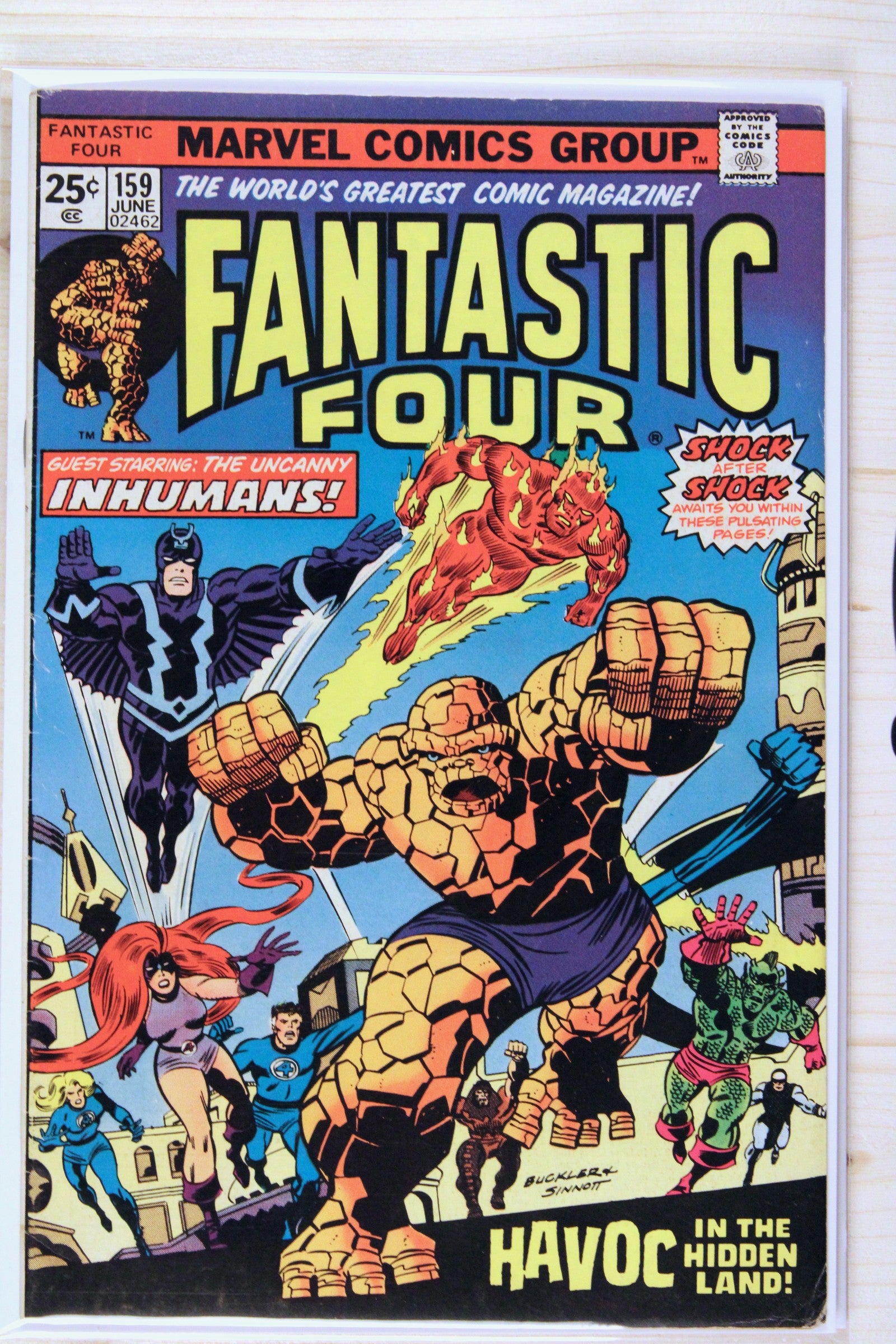Fantastic Four #159 – Marvel (1975) 7.0 FN/VF Joe Sinnott