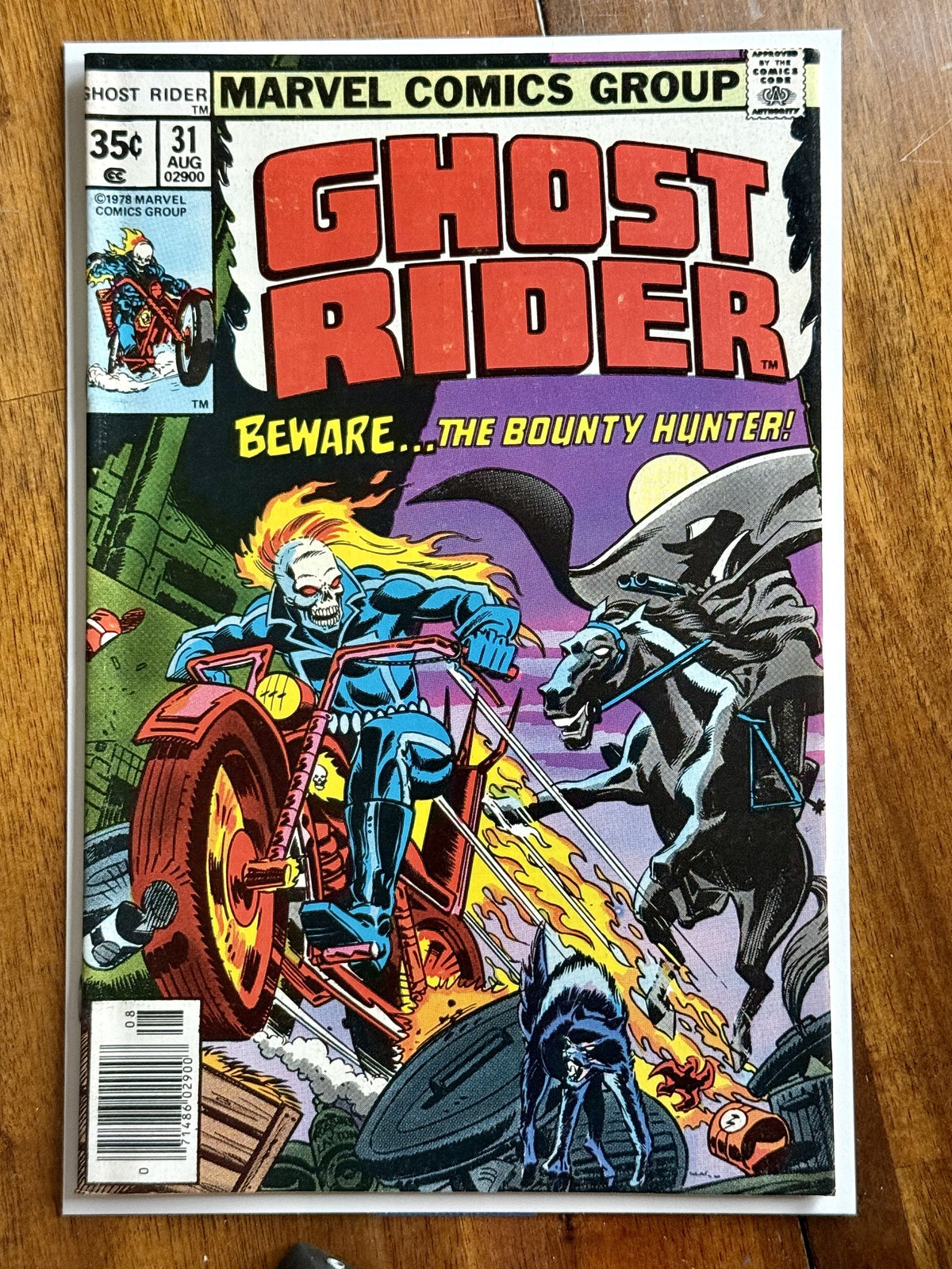 Ghost Rider #31 Newsstand Edition – Marvel (1978) 6.5 FN+