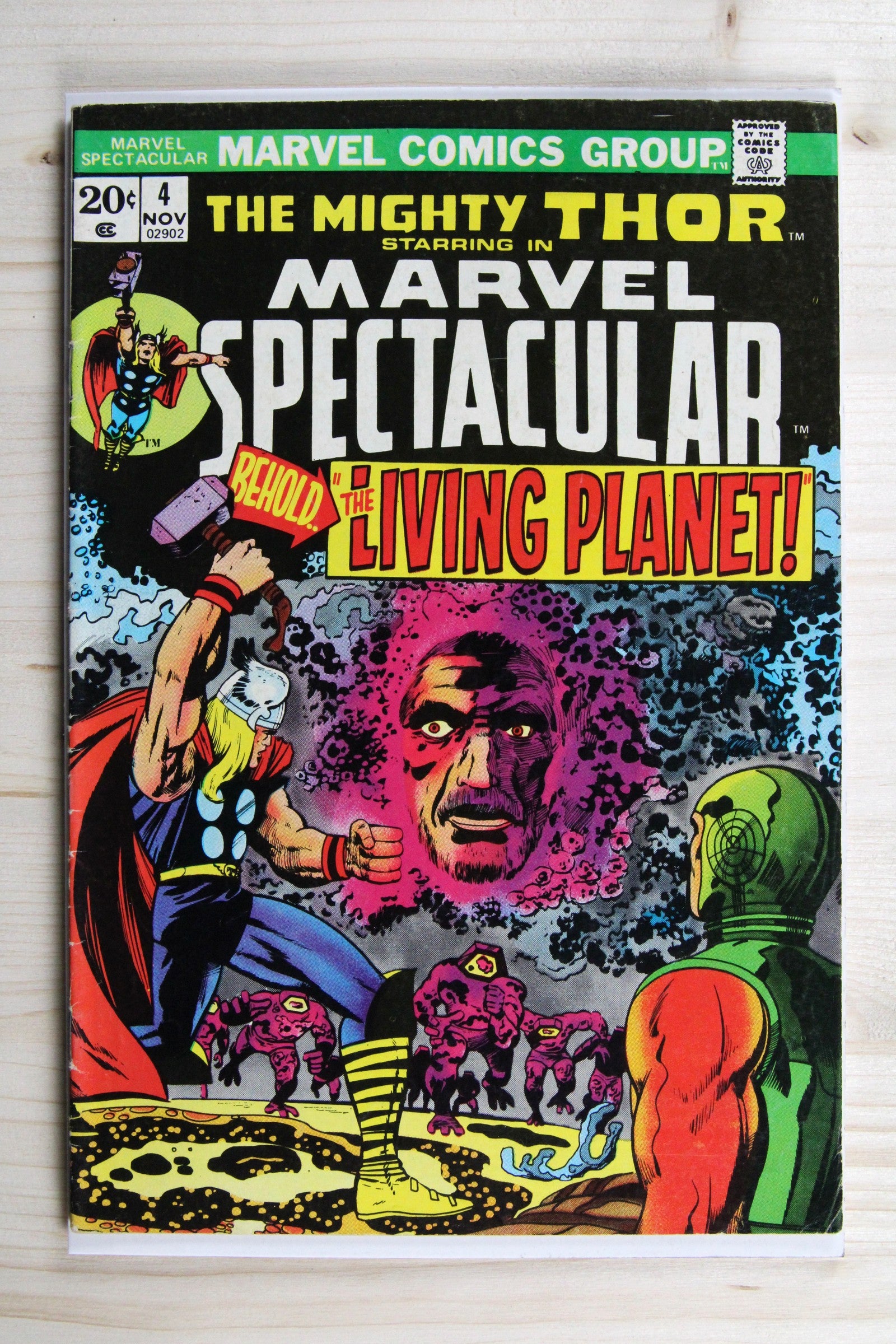 Marvel Spectacular #4 – Marvel (1973) 6.5 FN+ Jack Kirby art | Stan Lee story
