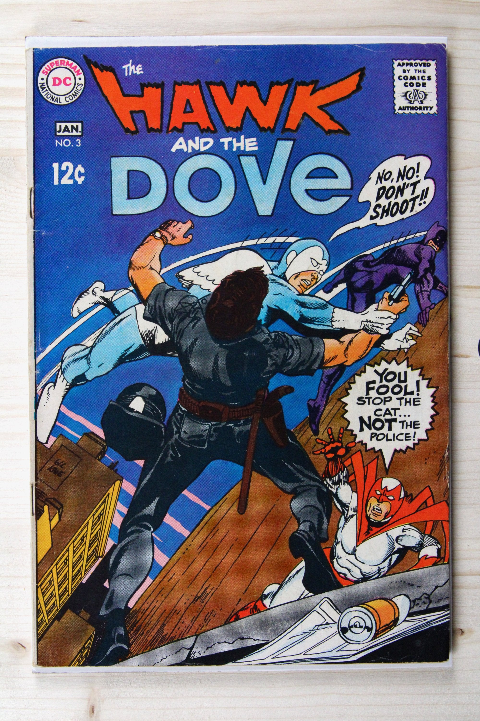 The Hawk and The Dove #3 – DC (1969) 6.5 FN+