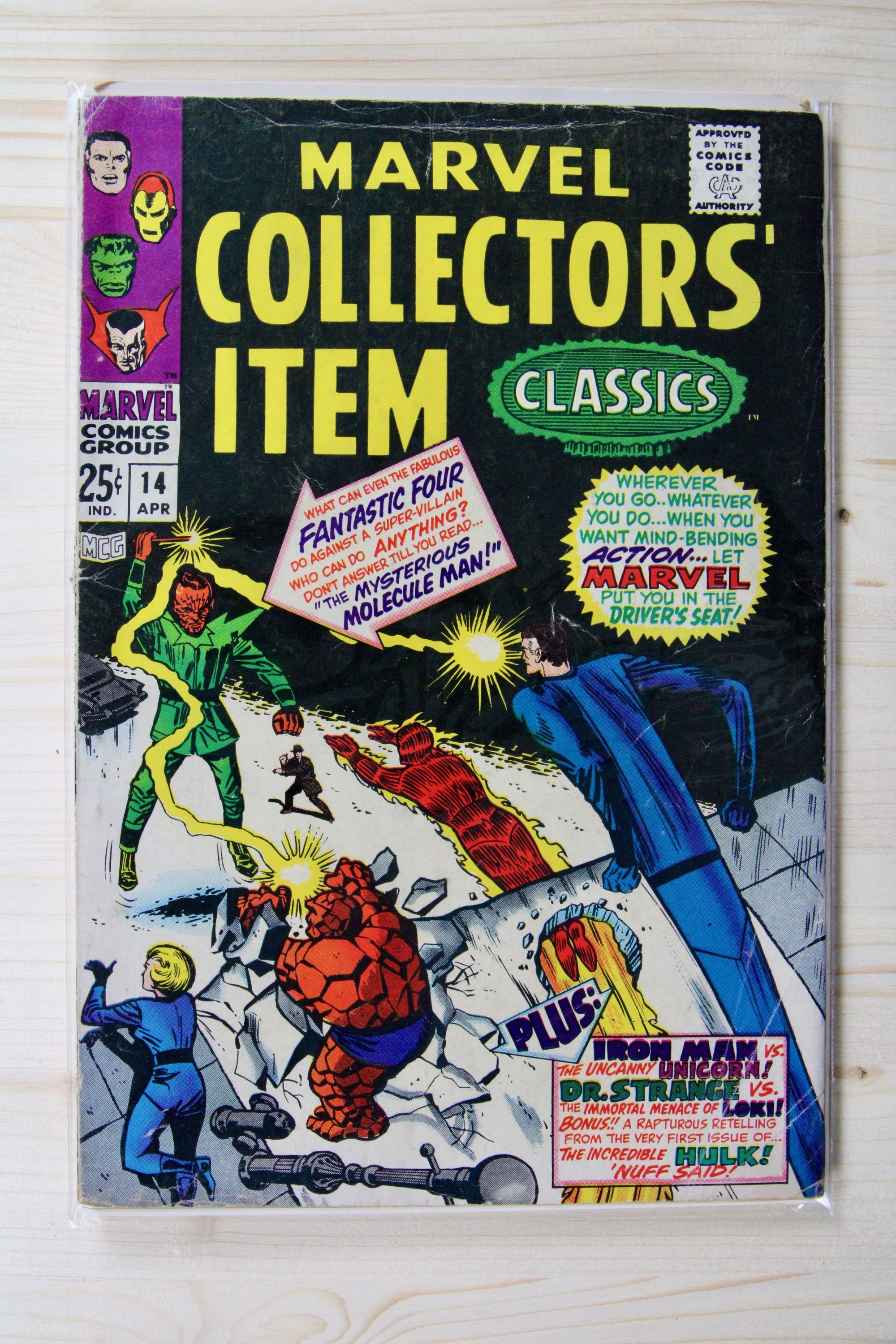 Marvel Collectors' Item Classics #14 – Marvel (1968) 4.0 VG