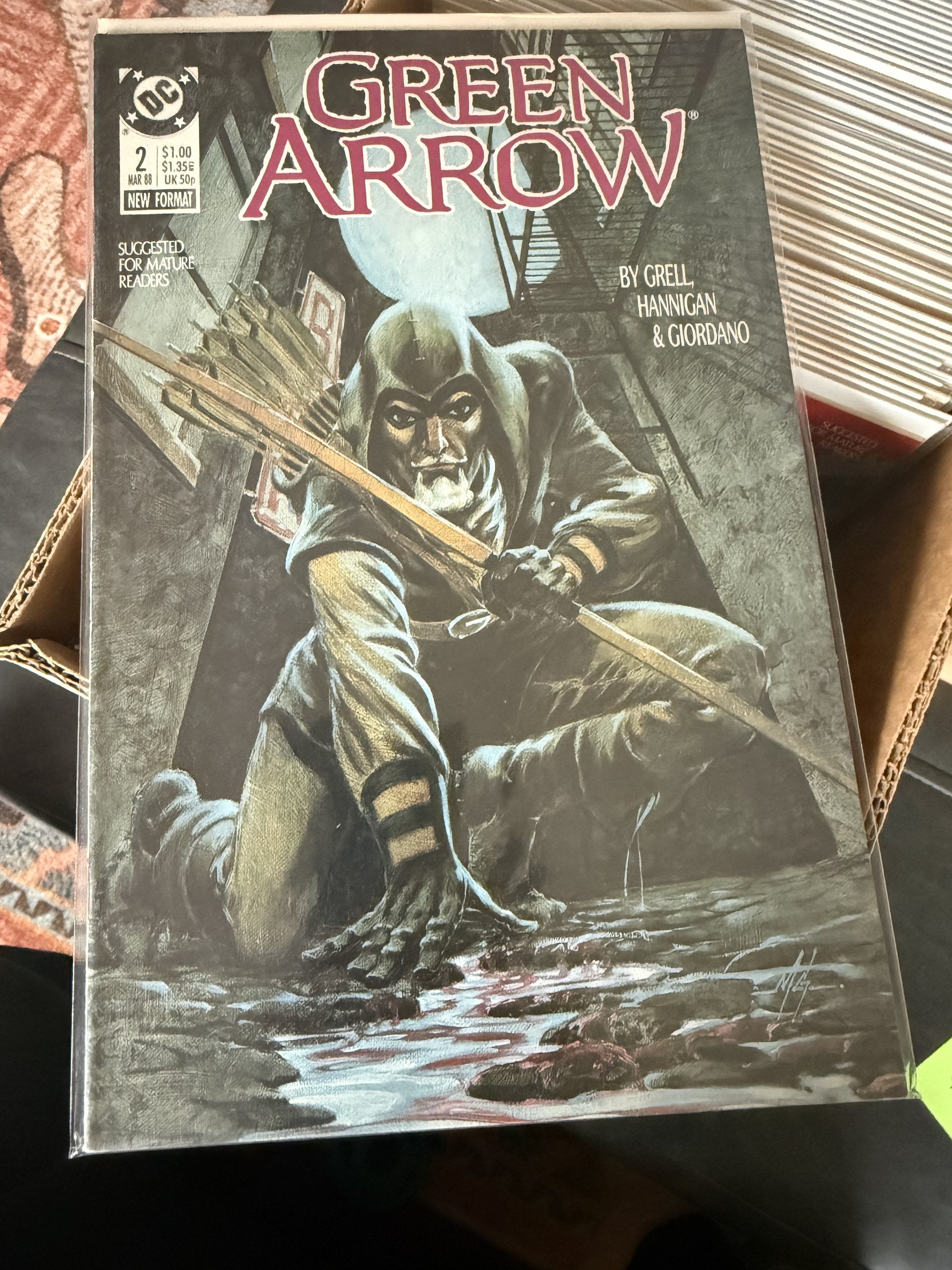 Green Arrow #1-80 – DC (1988) #1 Signed Mike Grell Run Lot