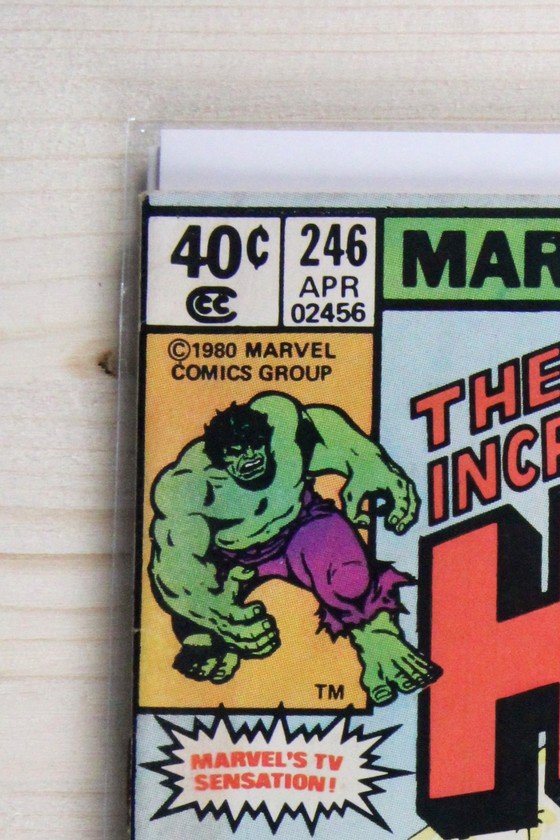 The Incredible Hulk #246 – Marvel (1980) 7.5 VF- Newsstand Edition