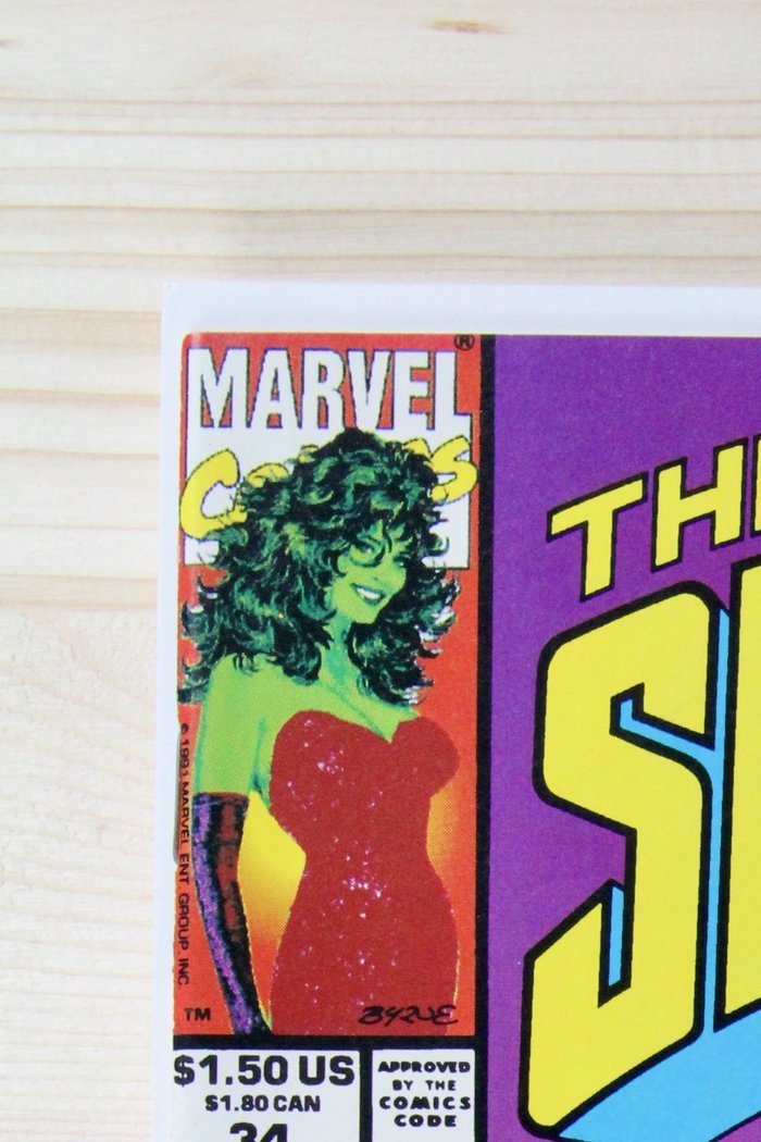 The Sensational She-Hulk #34 – Marvel (1991) 9.4 NM John Byrne story