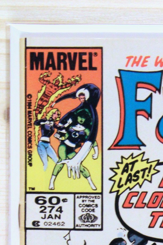 Fantastic Four #274 – Marvel (1985) 7.5 VF- John Byrne story | Newsstand Edition
