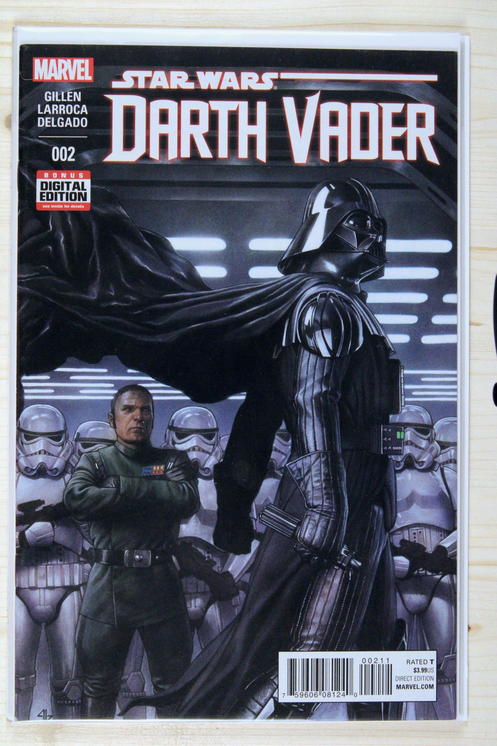 Star Wars: Darth Vader #2 – Marvel (2015) 9.6 NM+