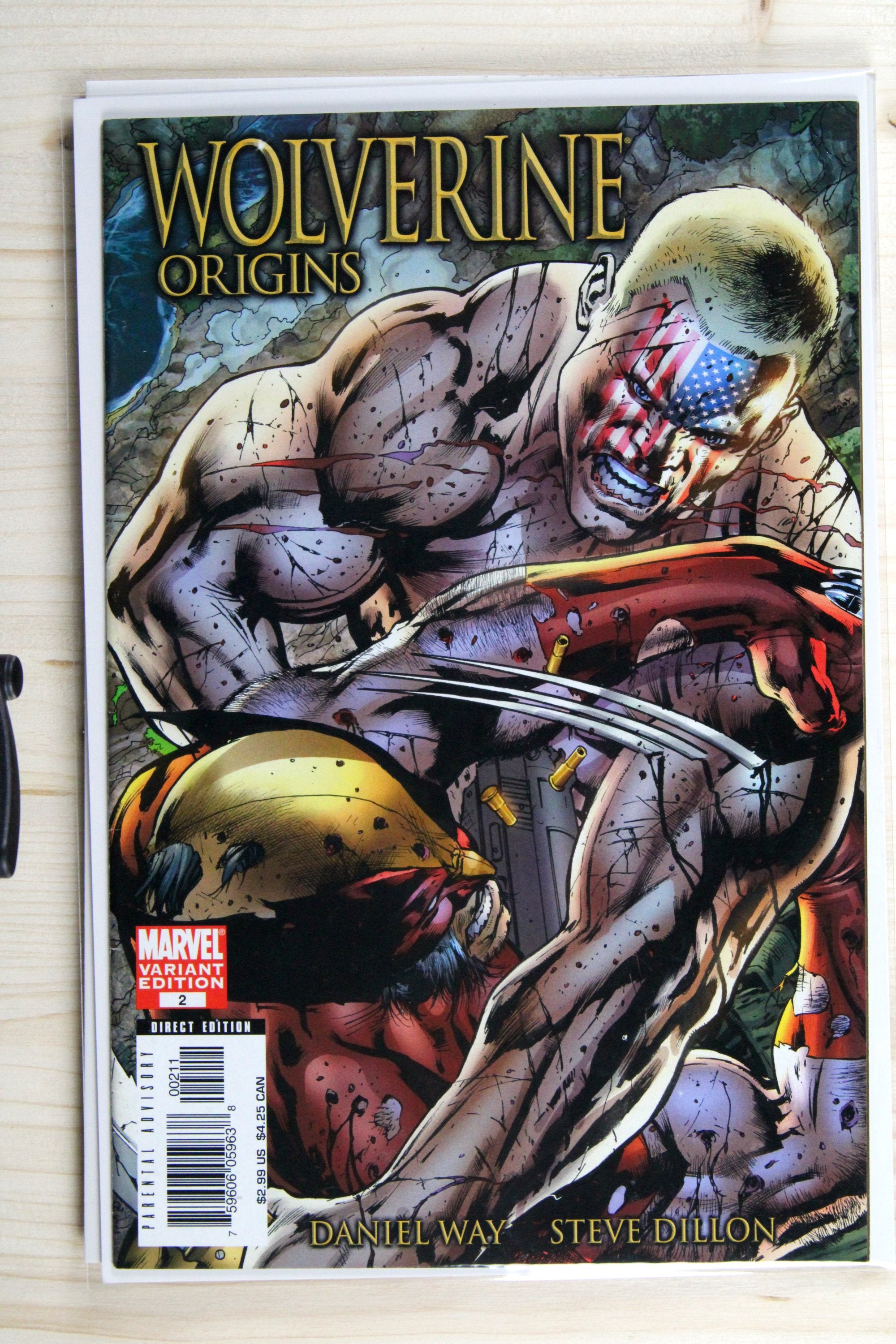 Wolverine: Origins #2 – Marvel (2006) 9.2 NM- Born in Blood | Variant Edition
