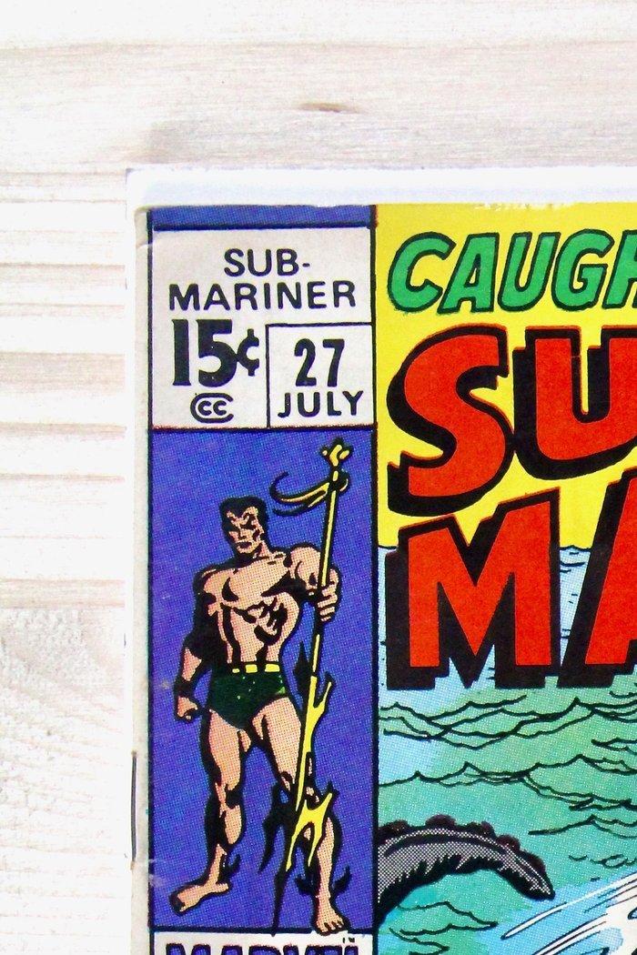 Sub-Mariner #27 – Marvel (1970) 6.0 FN Stan Lee