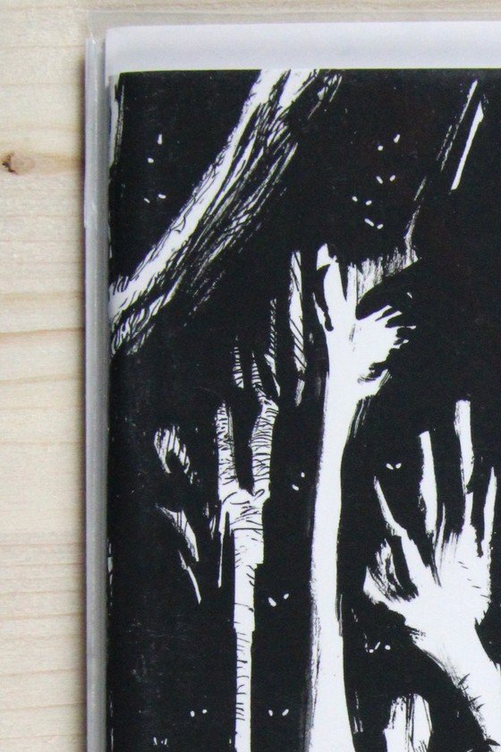 Something is Killing the Children #1 – Boom! Studios (2023) 9.6 NM+ James Tynion IV story | Pen & Ink Variant - featuring art & commentary by Werther Dell'Edera, black and white ink art edition