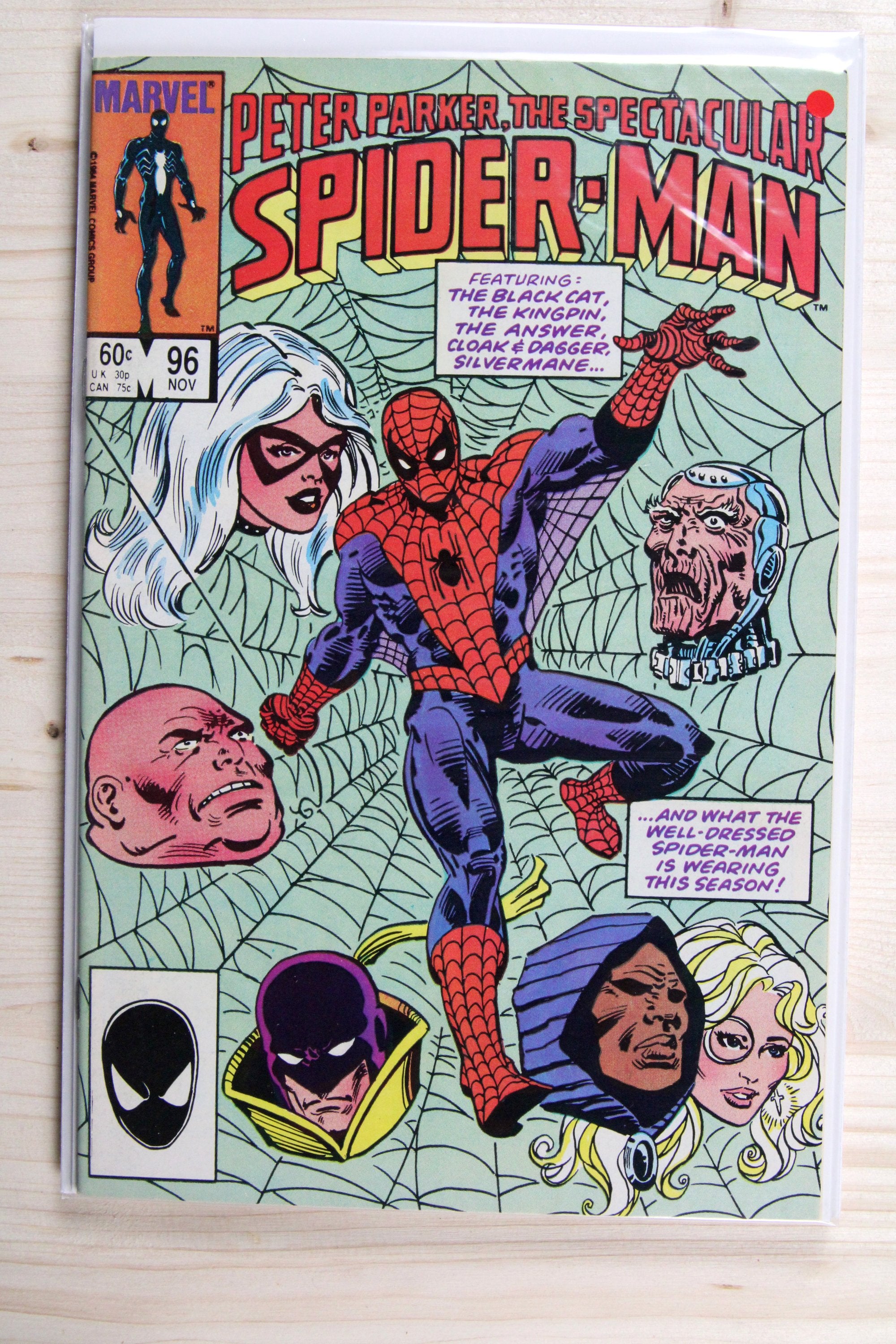 Peter Parker, the Spectacular Spider-Man #96 – Marvel (1984) 9.2 NM-