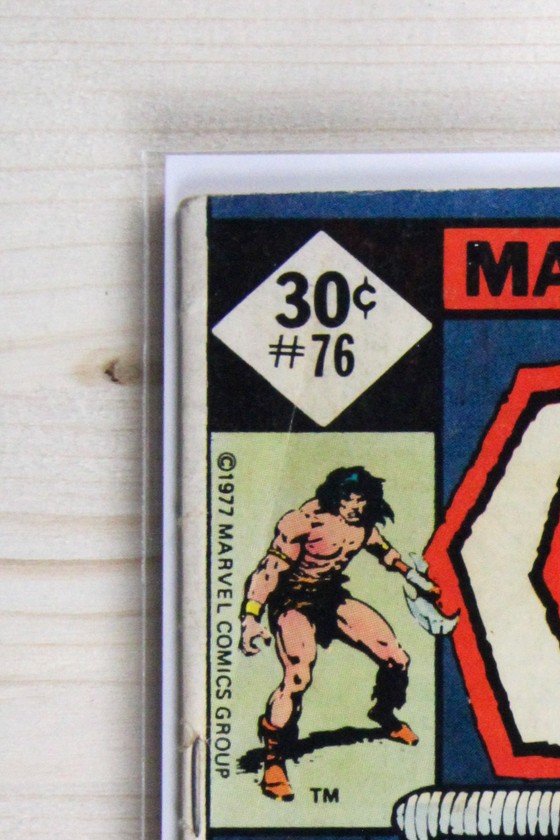 Conan the Barbarian #76 – Marvel (1977) 5.0 VG/FN Newsstand Edition