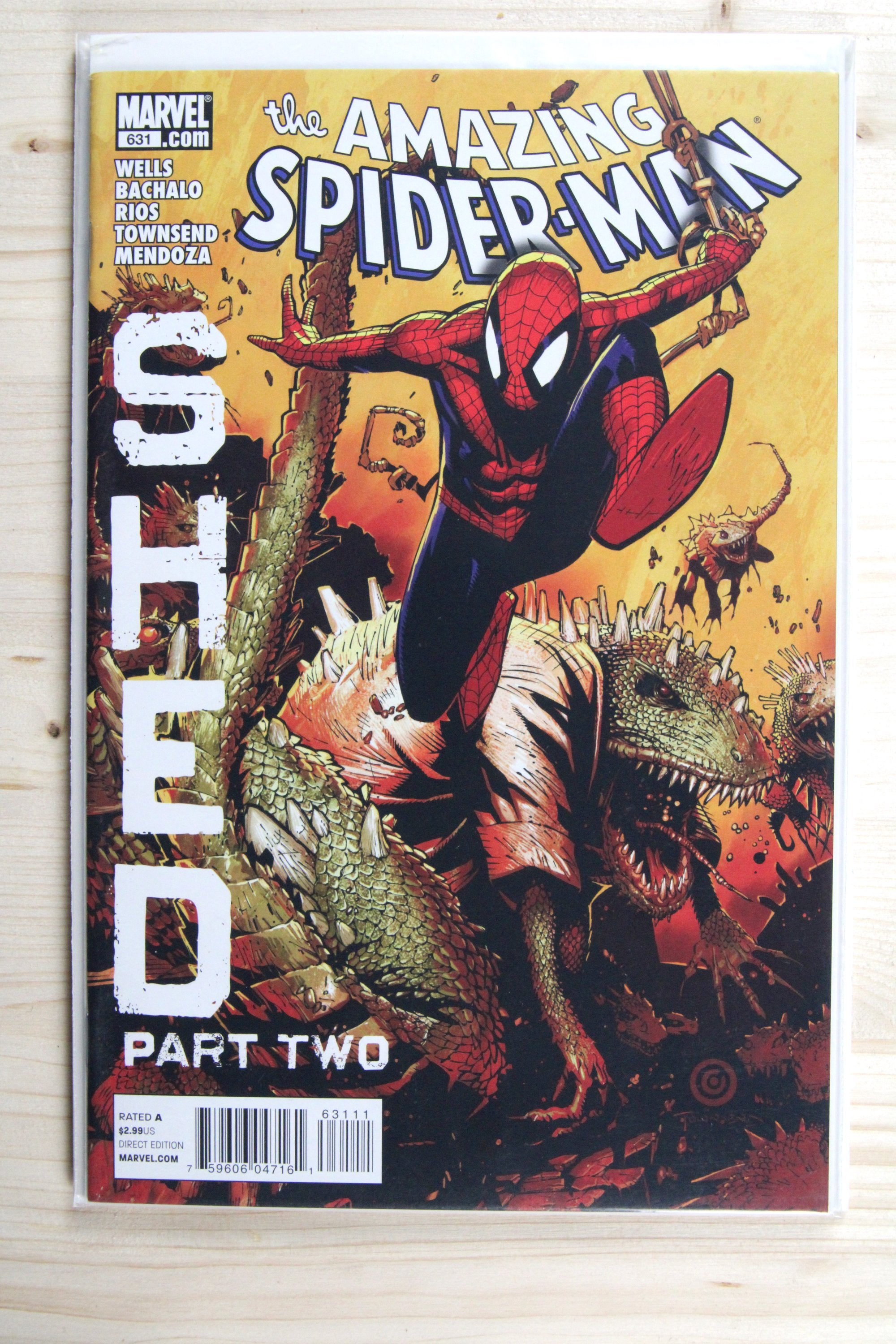 The Amazing Spider-Man #631 – Marvel (2010) 9.4 NM The Gauntlet