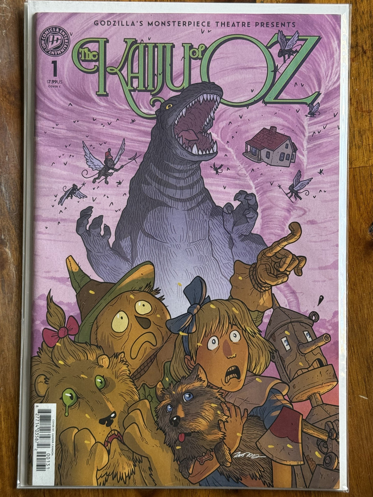 Godzilla's Monsterpiece Theatre: The Kaiju of Oz #1 Cover C – IDW Publishing (2024) 9.6 NM+