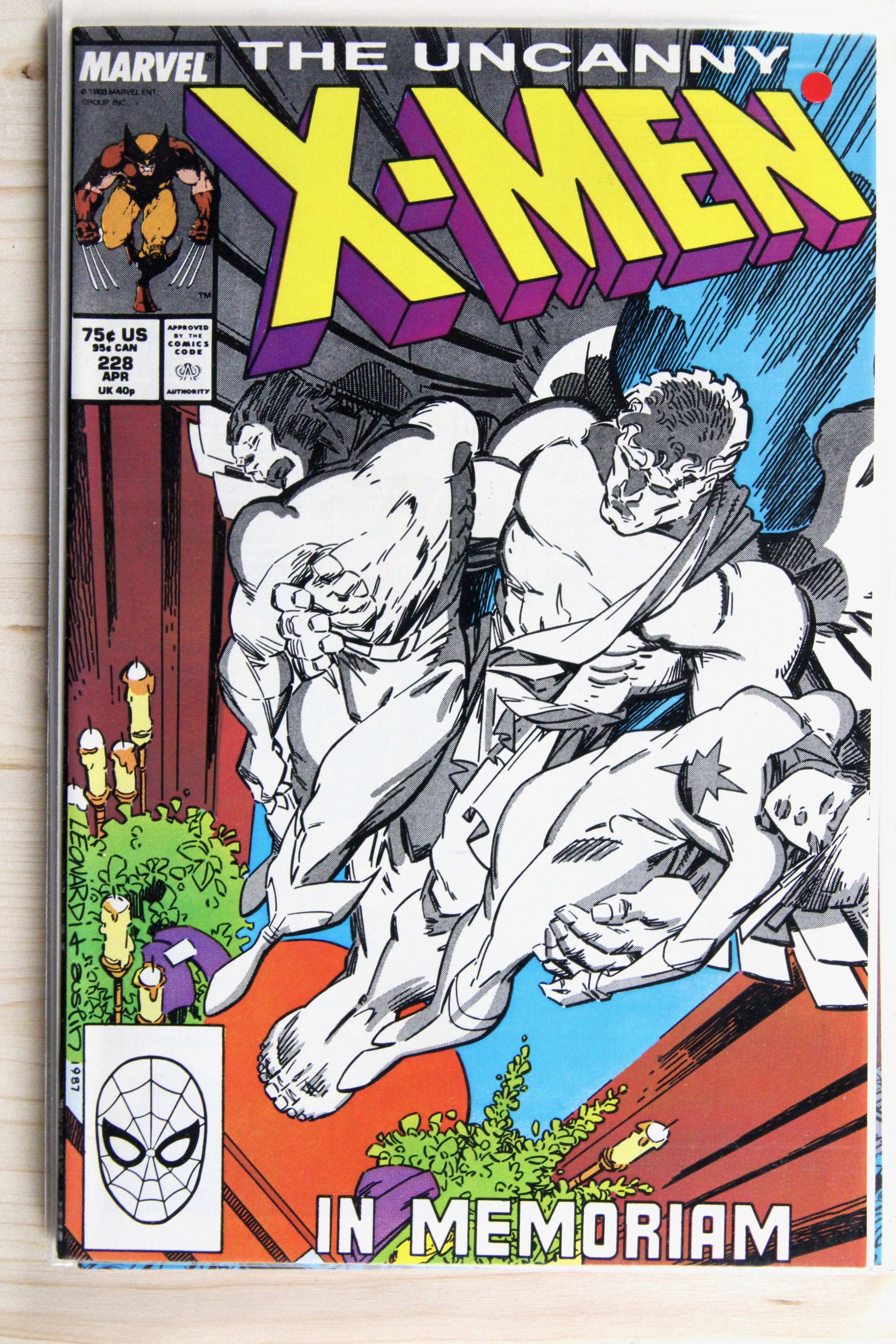 The Uncanny X-Men #228 – Marvel (1988) 9.0 VF/NM Chris Claremont story | Terry Austin cover