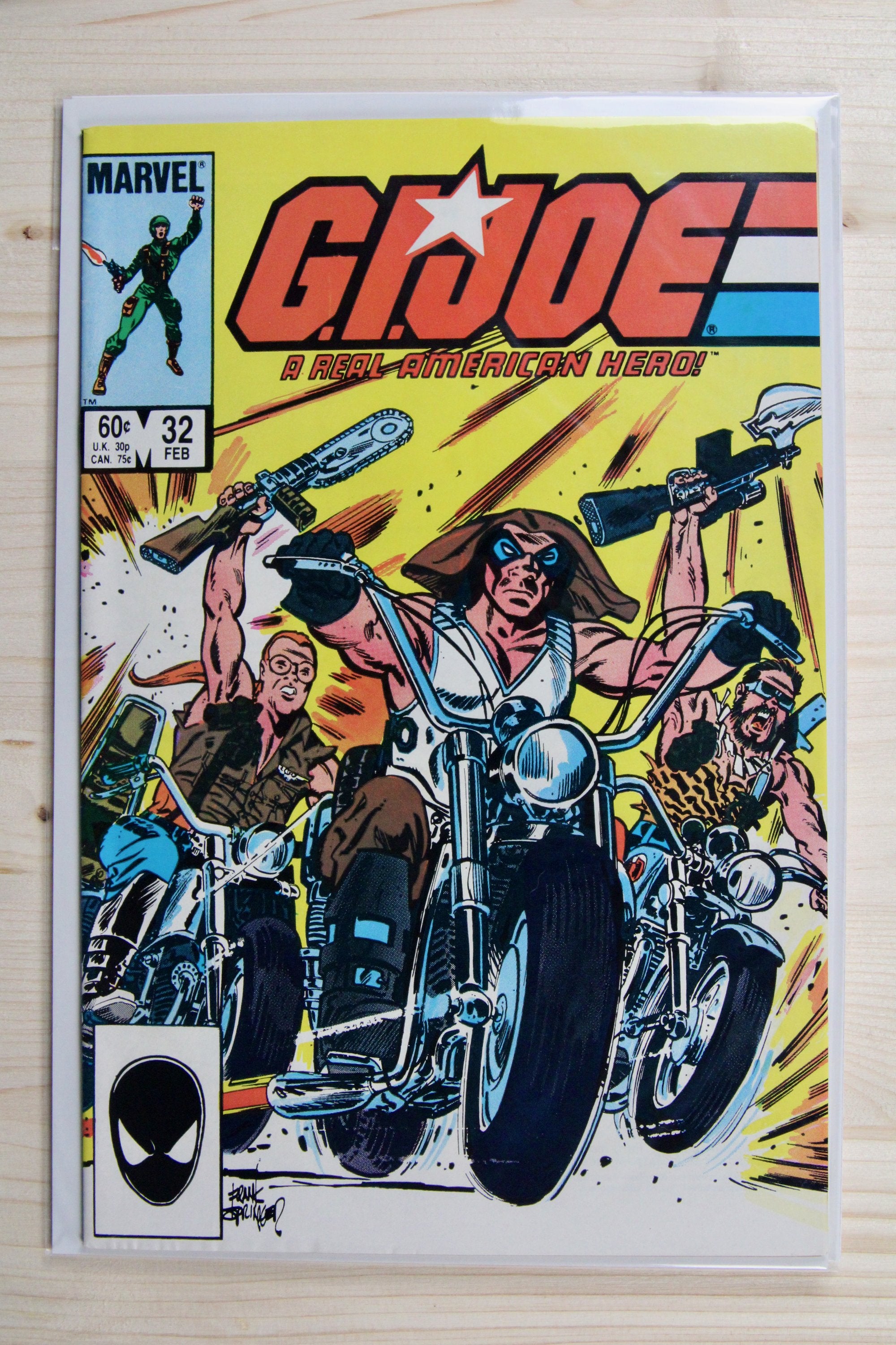 G.I. Joe: A Real American Hero #32 – Marvel (1985) 9.0 VF/NM