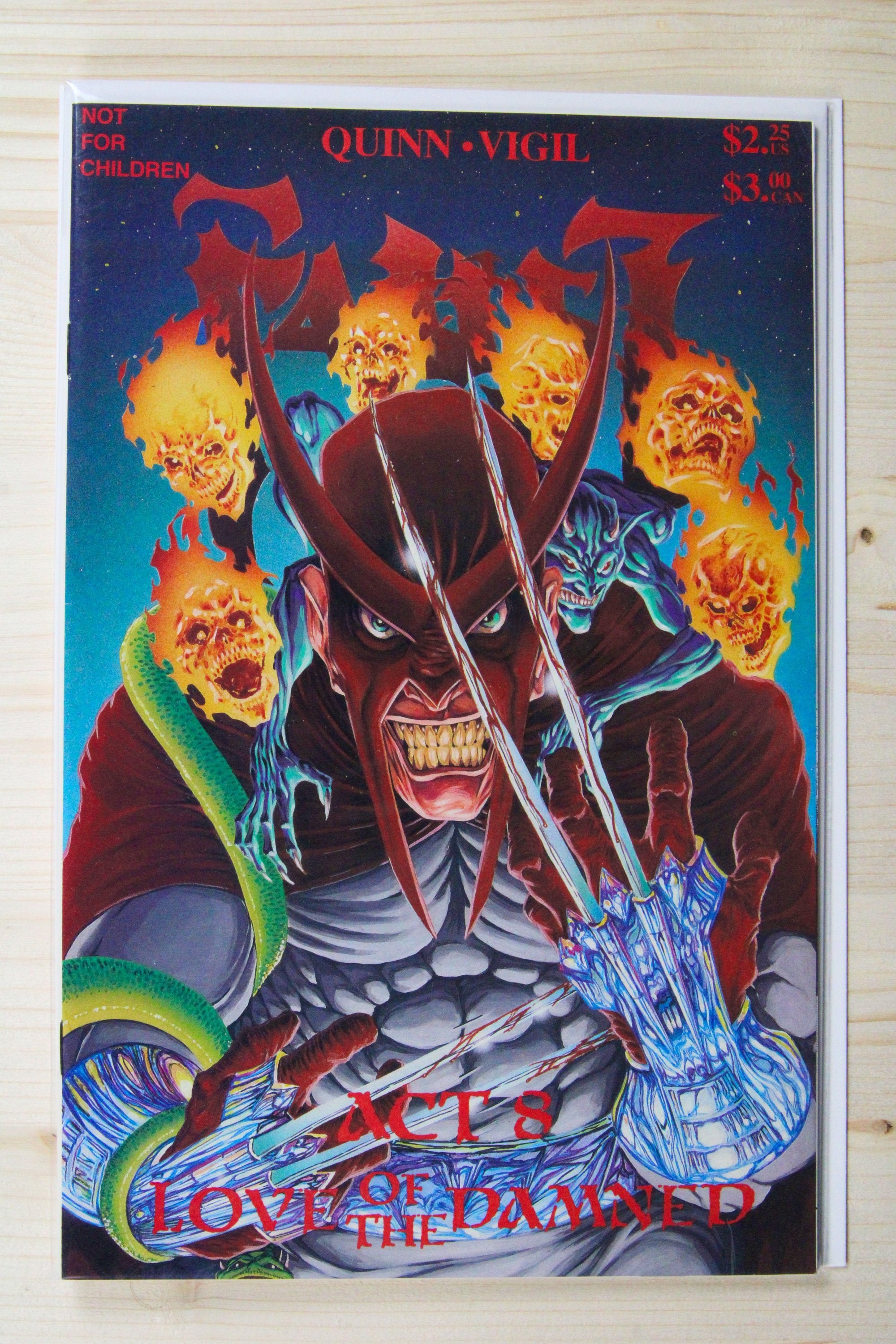 Faust - Love of the Damned #1-13 + Tour '90 – Northstar (1987) Comic Lot