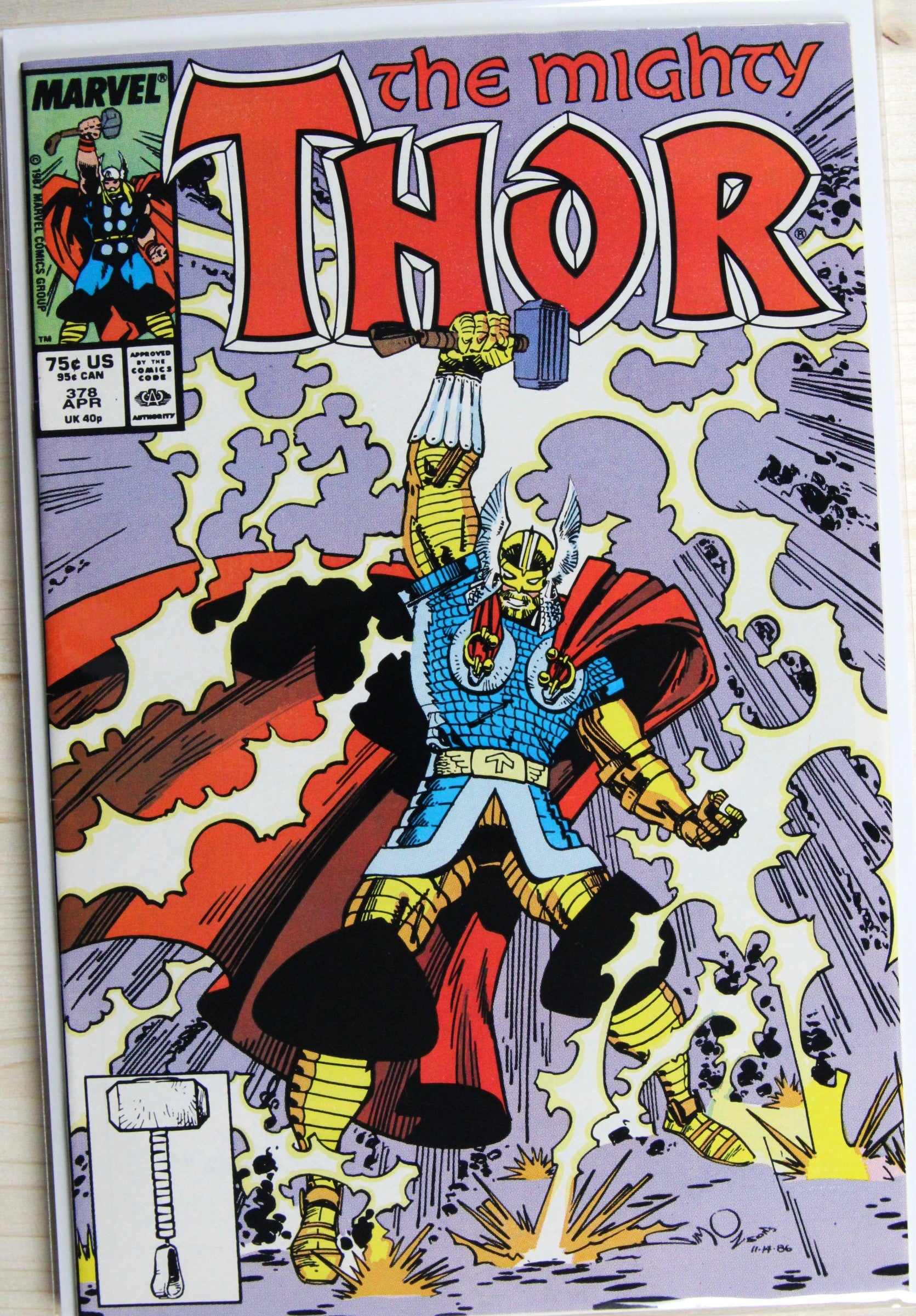 Thor #378 – Marvel (1987) 9.0 VF/NM