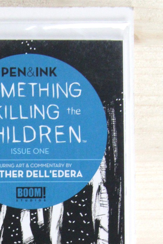 Something is Killing the Children #1 – Boom! Studios (2023) 9.6 NM+ James Tynion IV story | Pen & Ink Edition - featuring black and white line art with commentary by Werther Dell'Edera