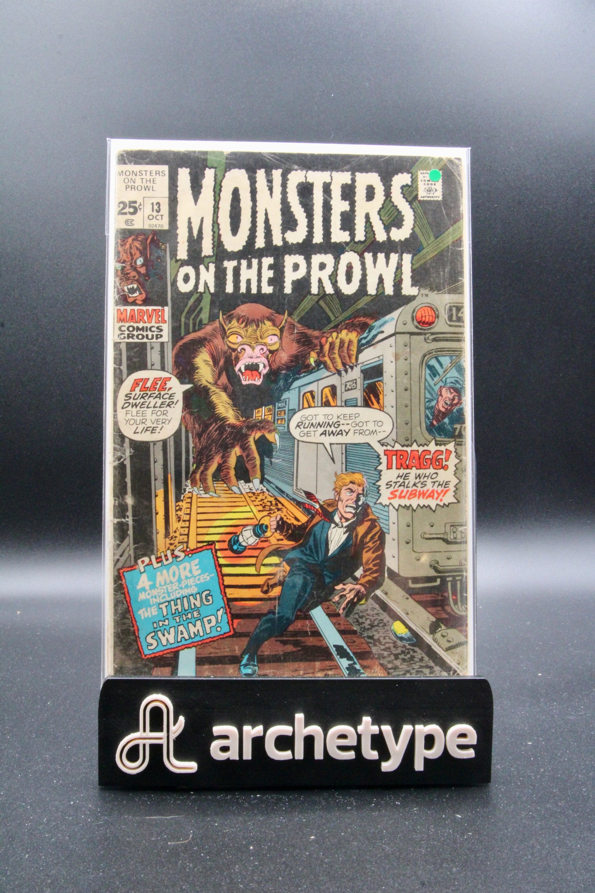 Monsters on the Prowl #18 – Marvel (1972) Jack Kirby art | Stan Lee story