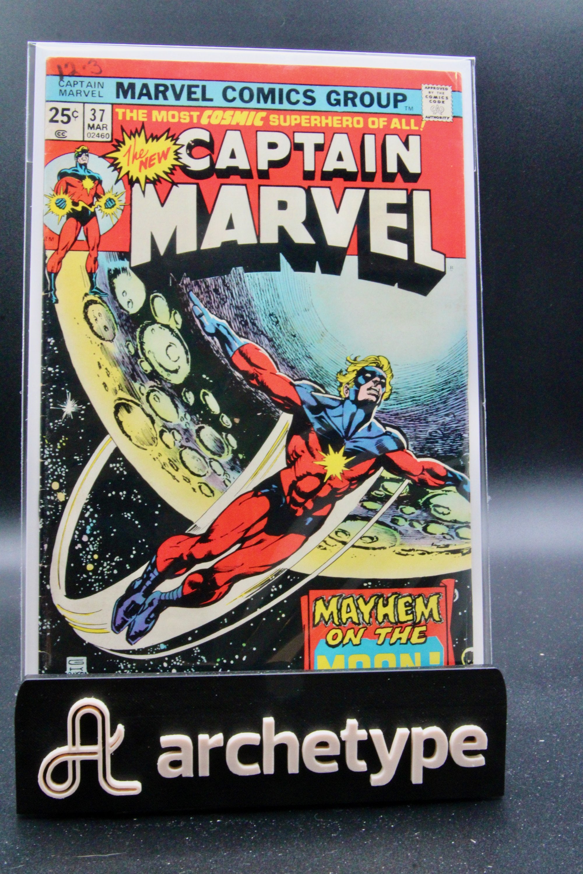 Captain Marvel #37 – Marvel (1975) 6.5