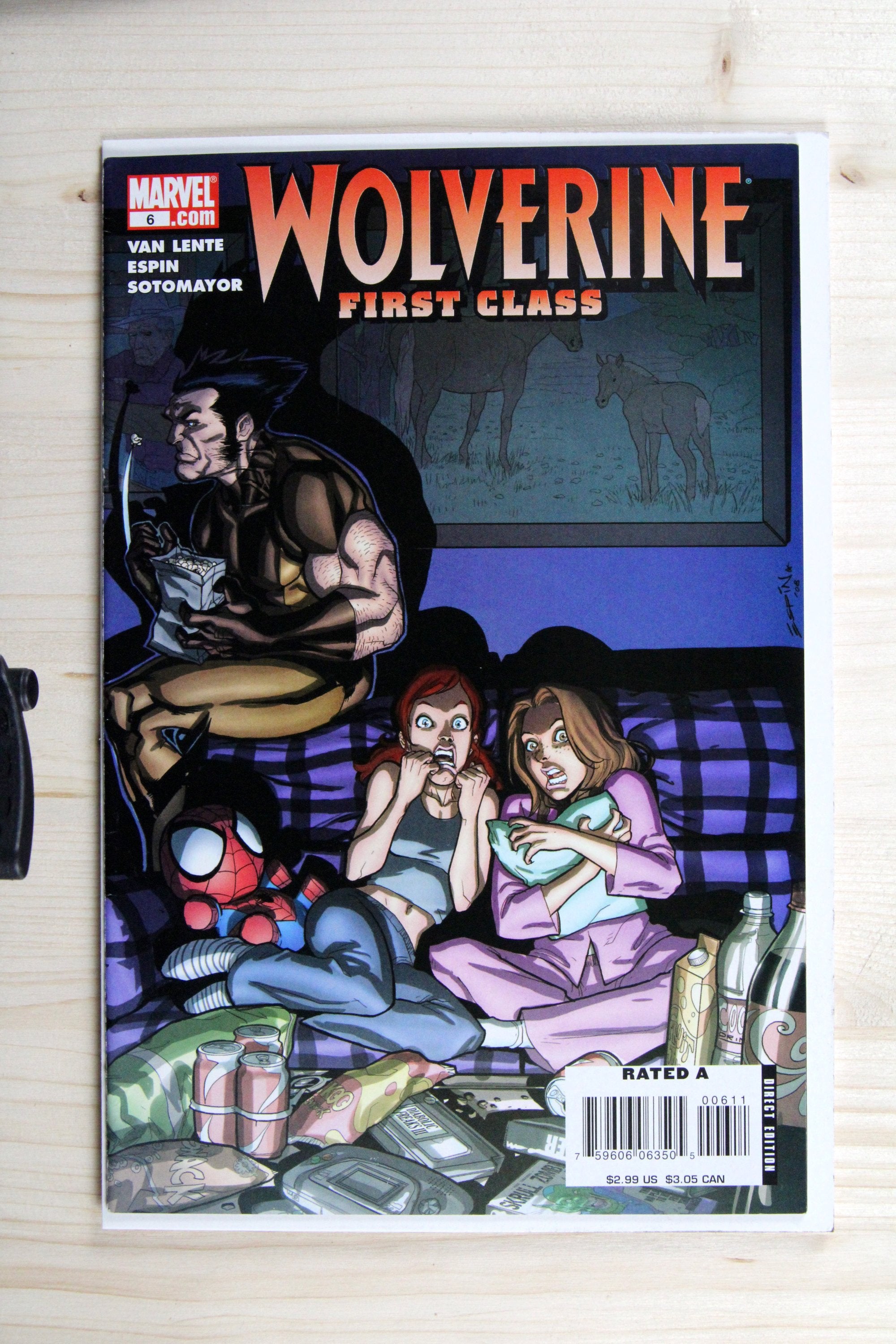 Wolverine: First Class #6 – Marvel (2008) 9.4 NM