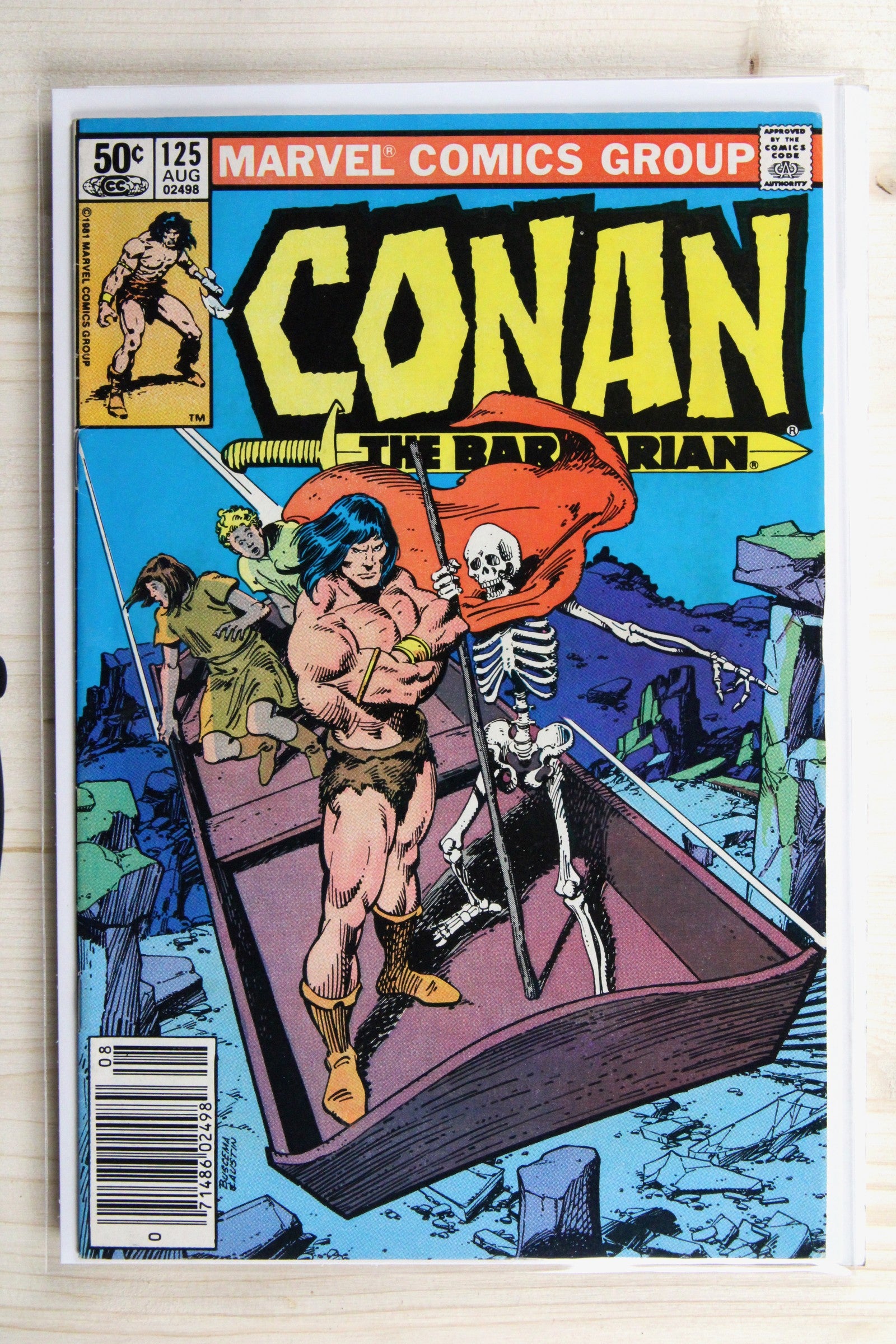 Conan the Barbarian #125 – Marvel (1981) 8.0 VF Newsstand Edition