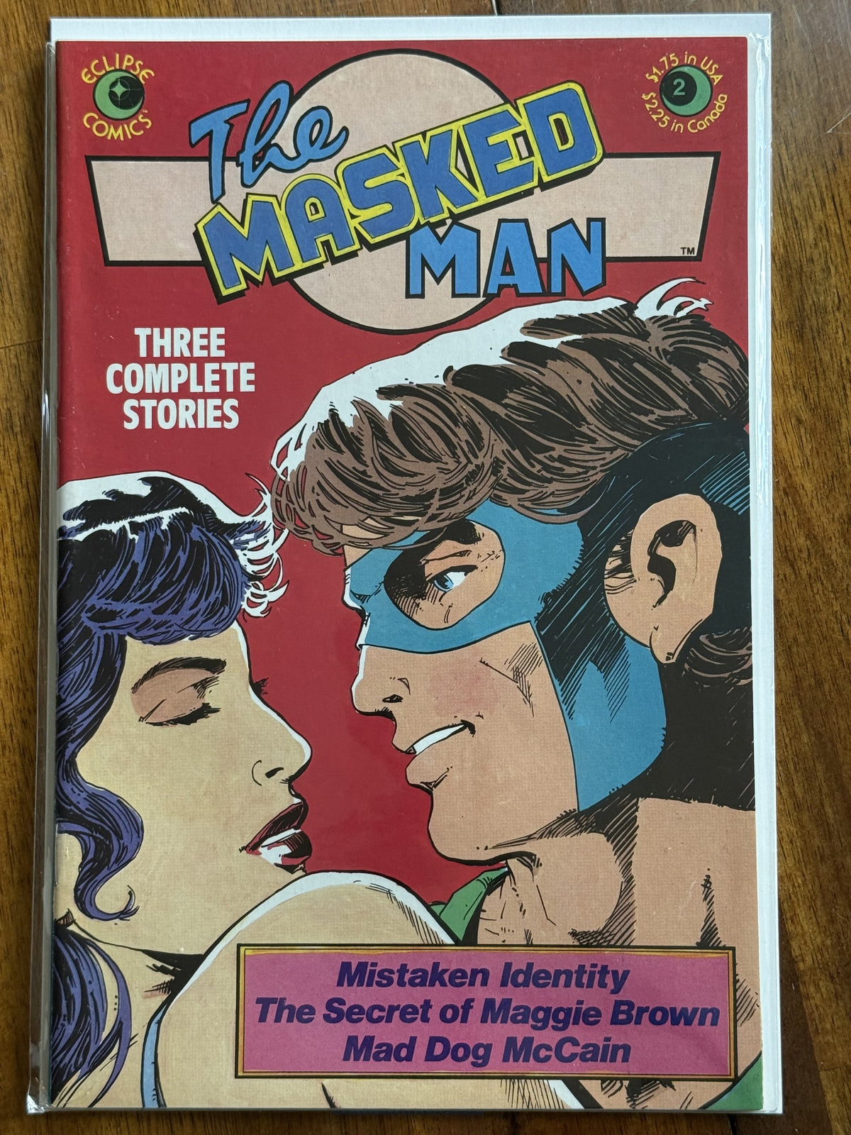Masked Man #1-12 – Eclipse (1984) Full Series Set