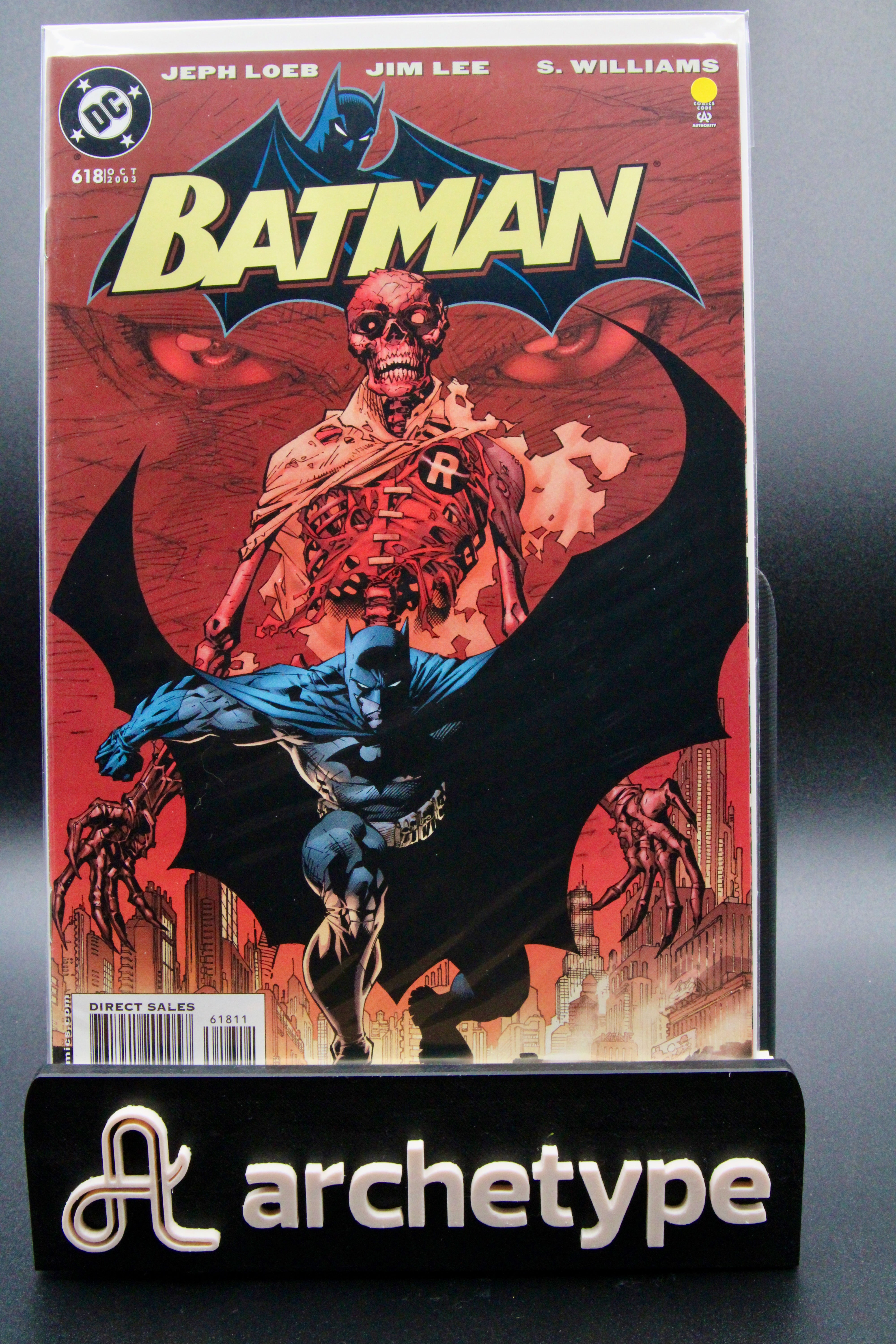 Batman #618 – DC (2003) "Batman" Hush | Jim Lee art | Scott Williams cover