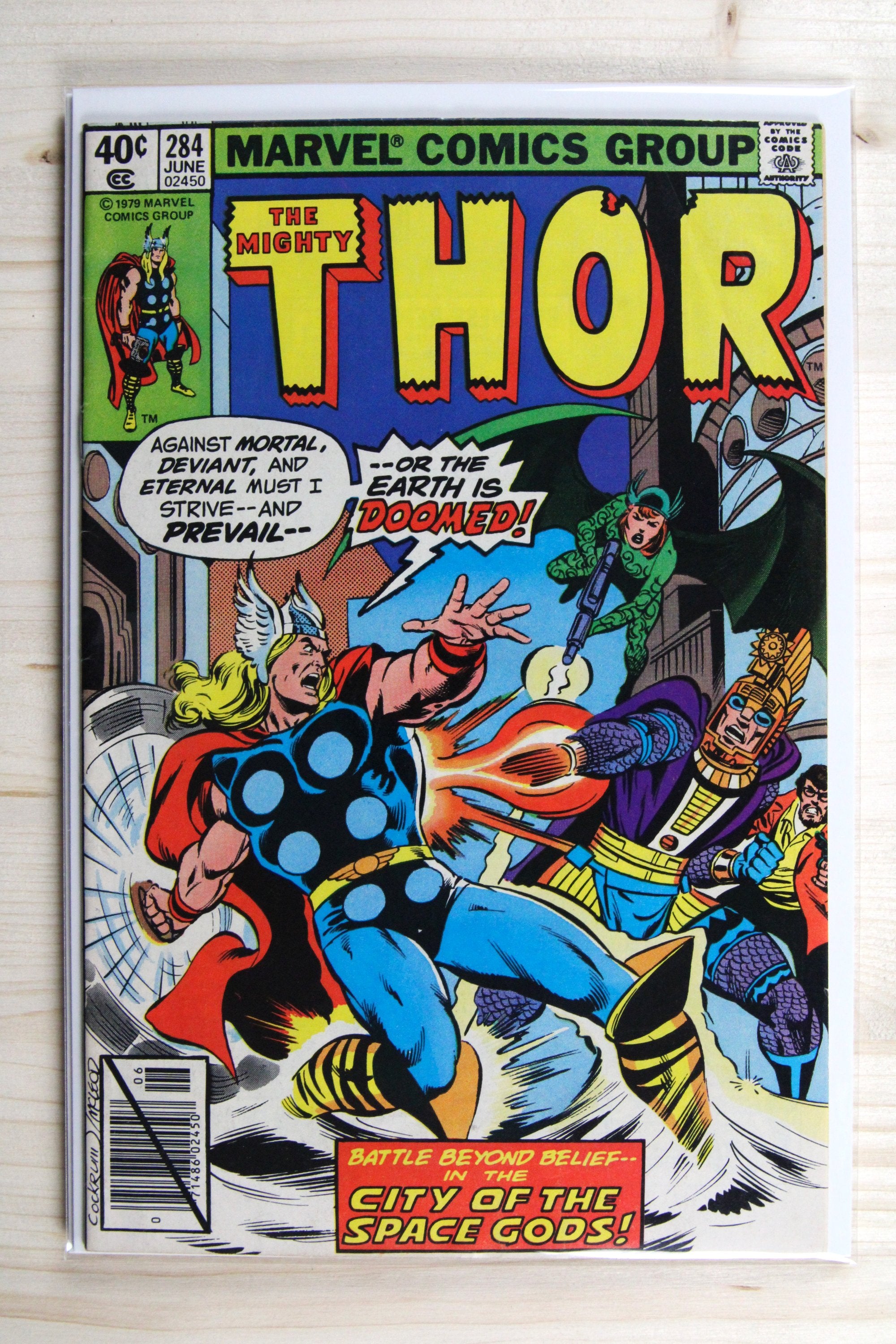 Thor #284 – Marvel (1979) 8.0 VF Eternals Saga