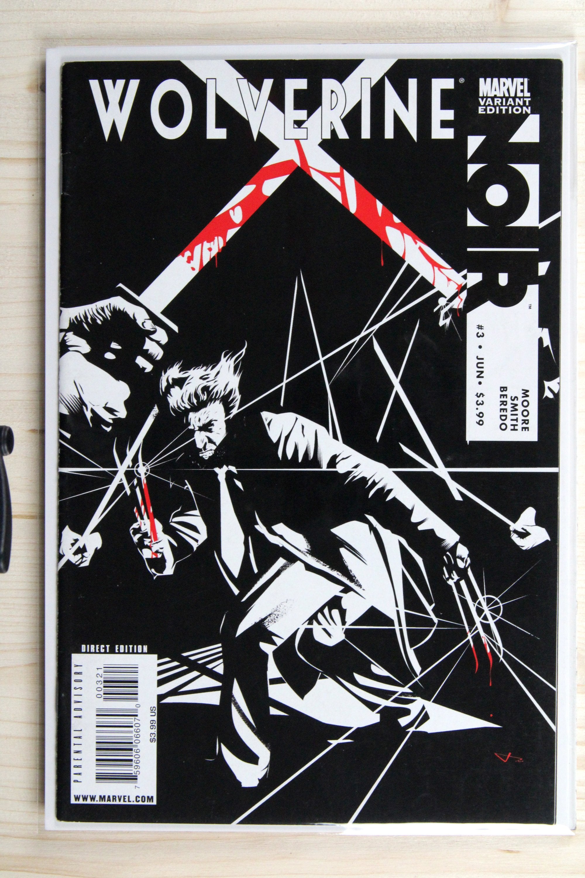 Wolverine Noir #3 – Marvel (2009) 9.2 NM- Variant