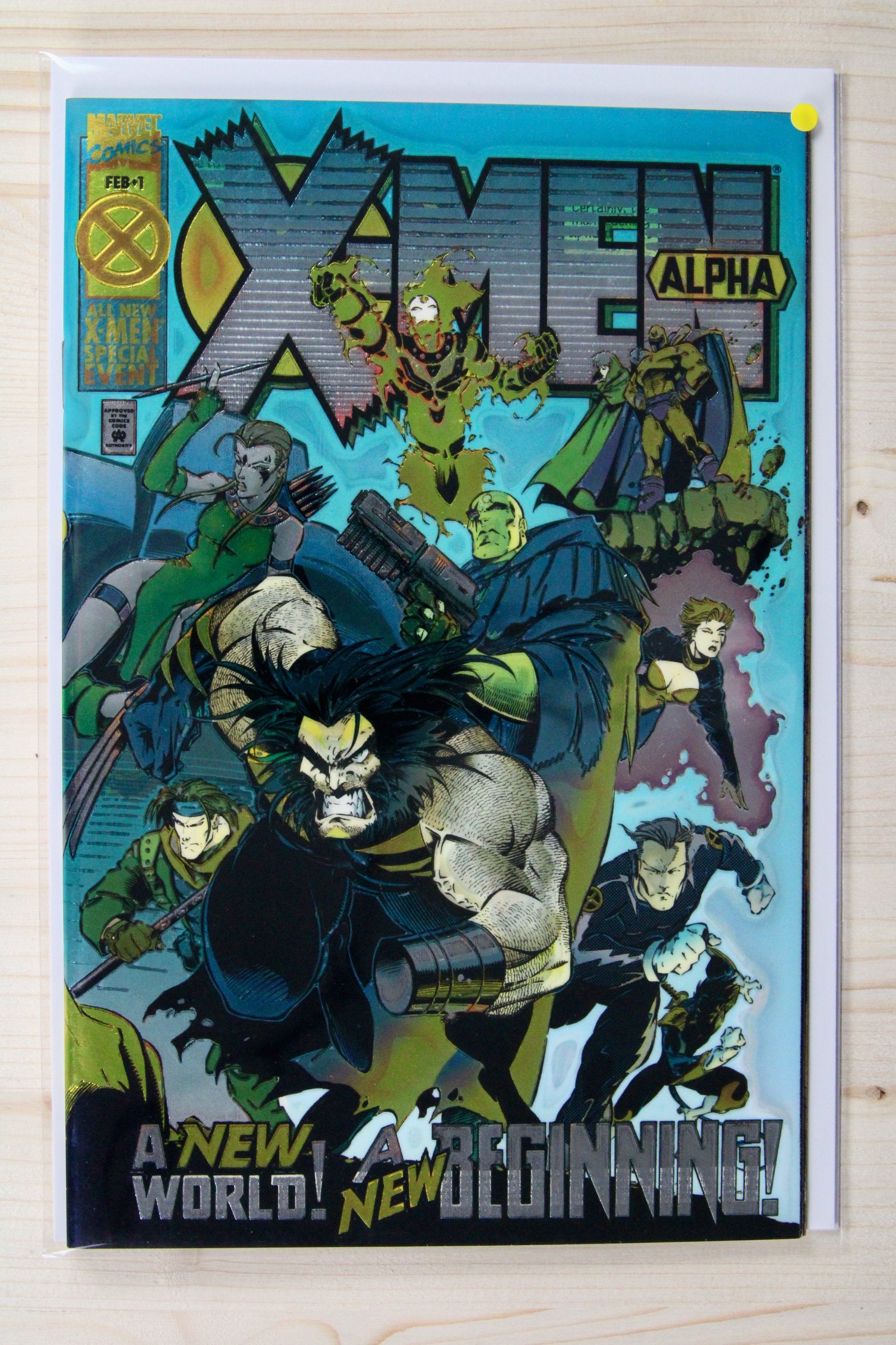 X-Men Alpha #1 – Marvel (1995) 9.4 NM "X-Men" Age of Apocalypse Newsstand